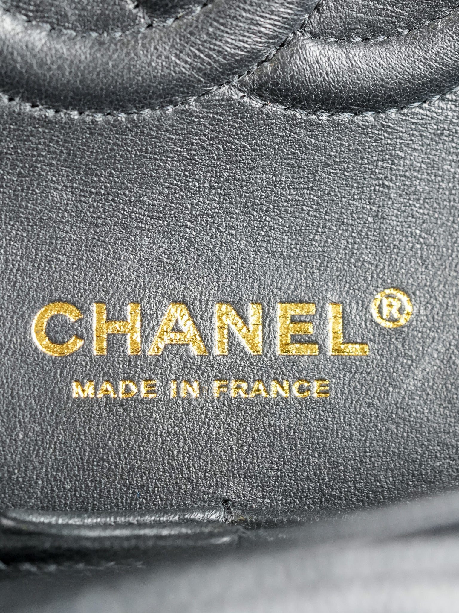Classic Double Flap Medium Chevron Calfskin Leather and Gold Hardware Series 31