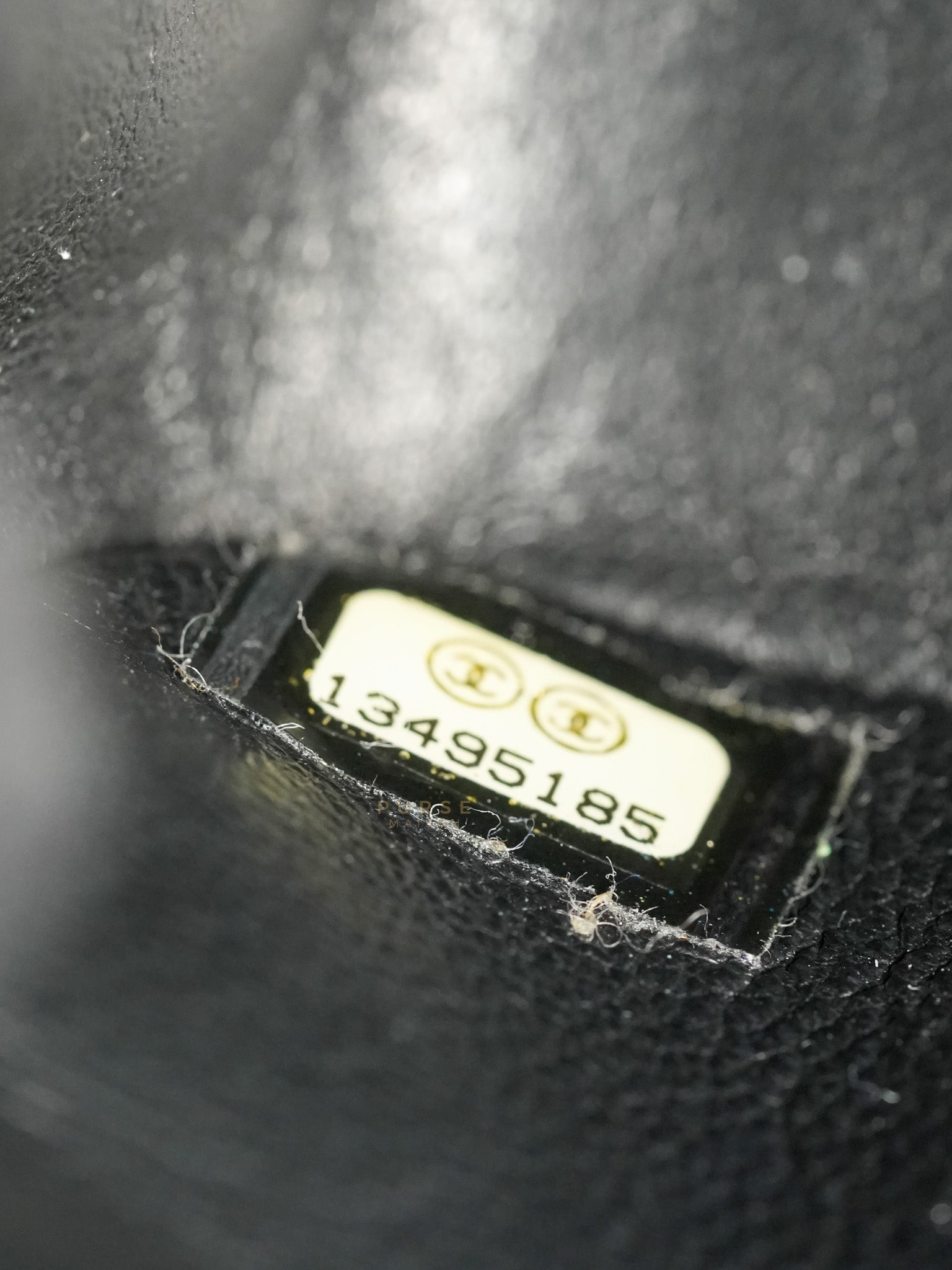 Classic Double Flap in Black Caviar Leather Gold Hardware(Series 13)