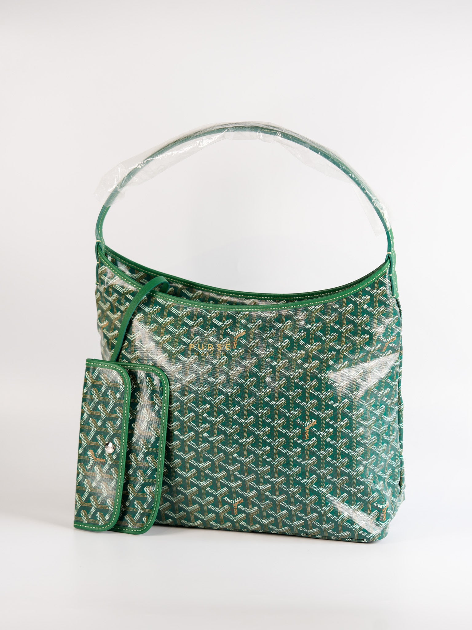 Boheme Hobo PM Bag in Vert (Green) | Purse Maison Luxury Bags Shop