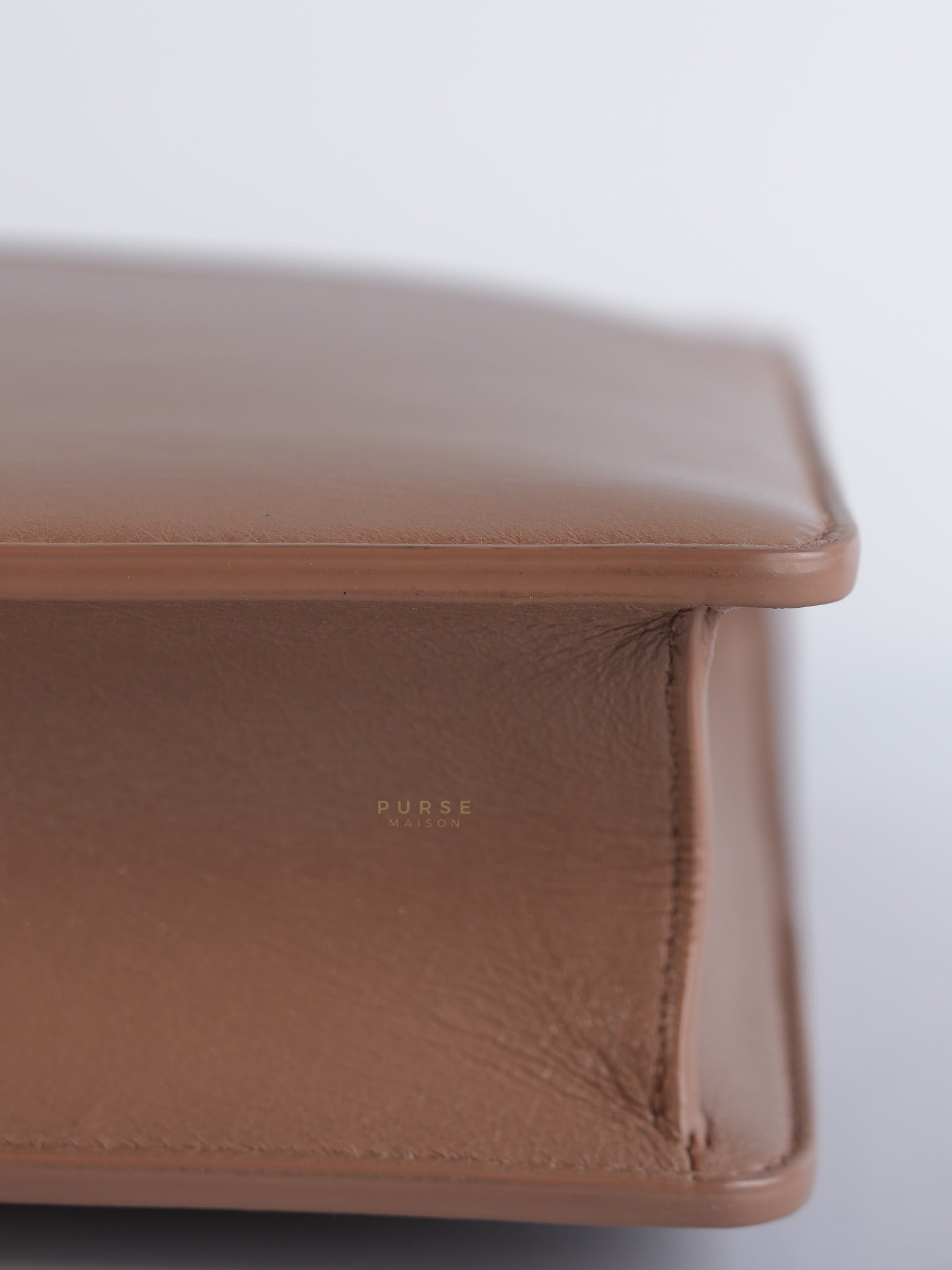 Dior 30 Montiage Flap in Beige Crinkled Leather