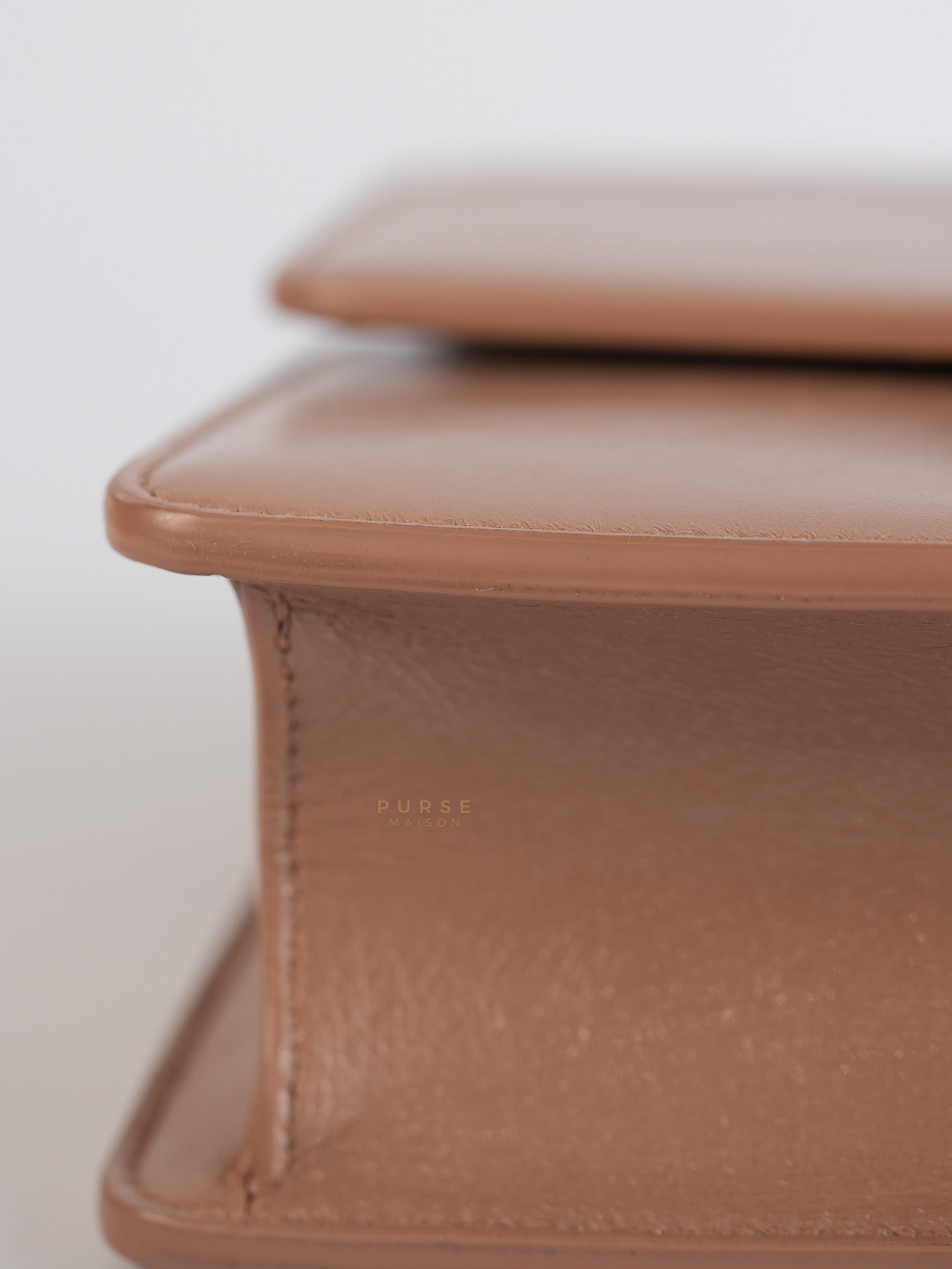 Dior 30 Montiage Flap in Beige Crinkled Leather
