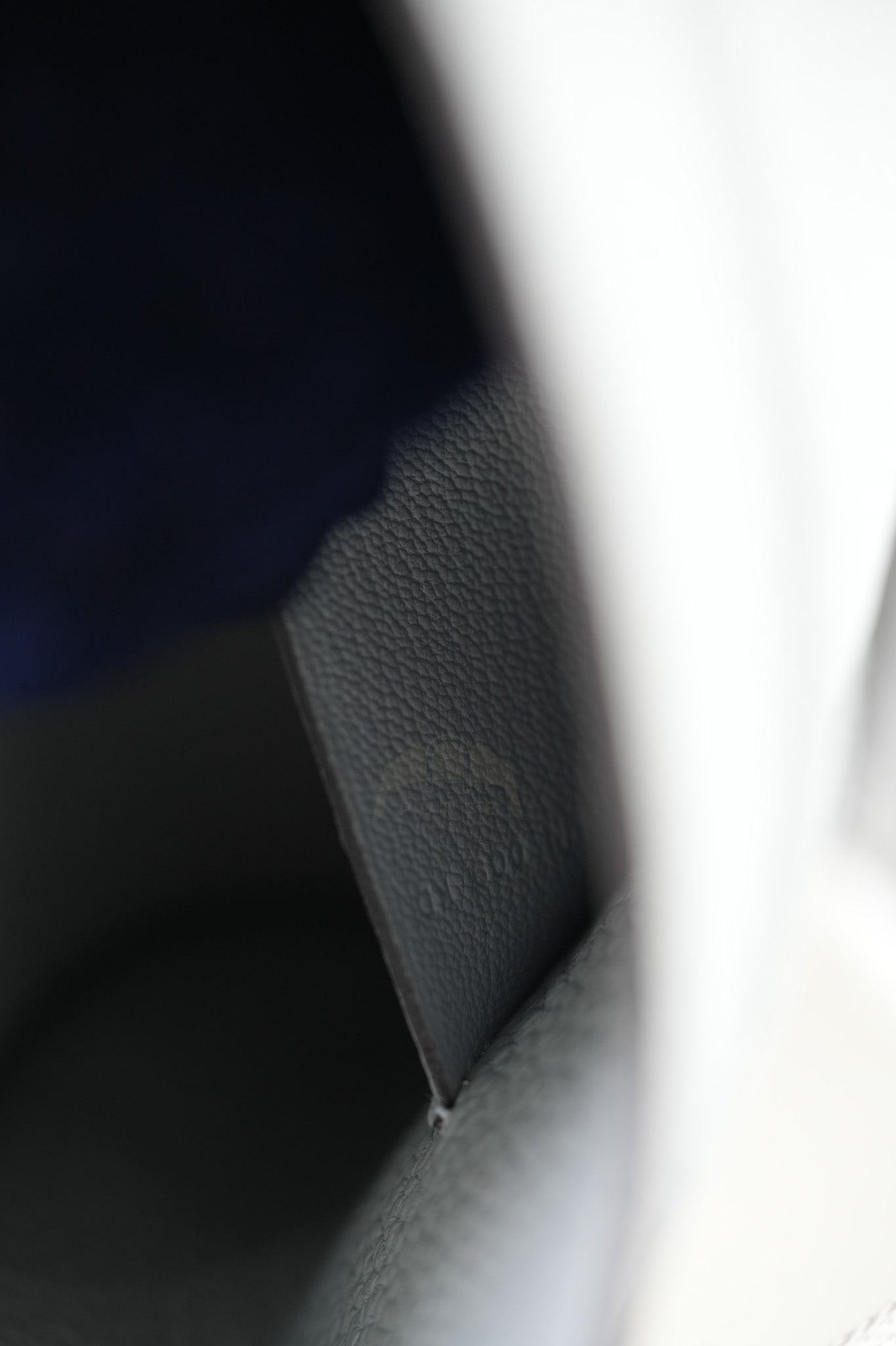 Videpoches Bag in Bleu Glacier Togo Leather & Palladium Hardware Stamp K (2025) | Purse Maison Luxury Bags Shop