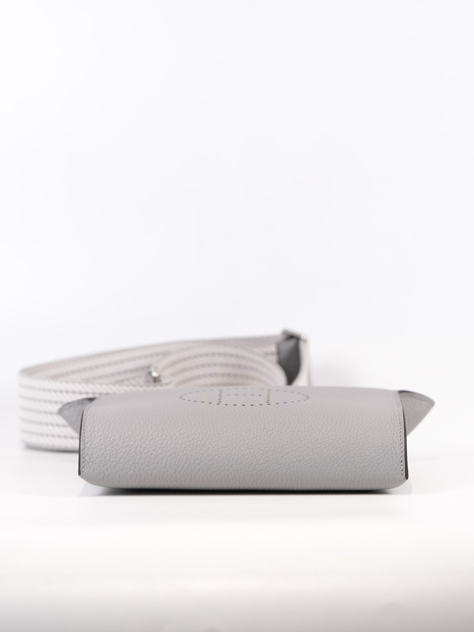 Videpoches Bag in Bleu Glacier Togo Leather & Palladium Hardware Stamp K (2025) | Purse Maison Luxury Bags Shop