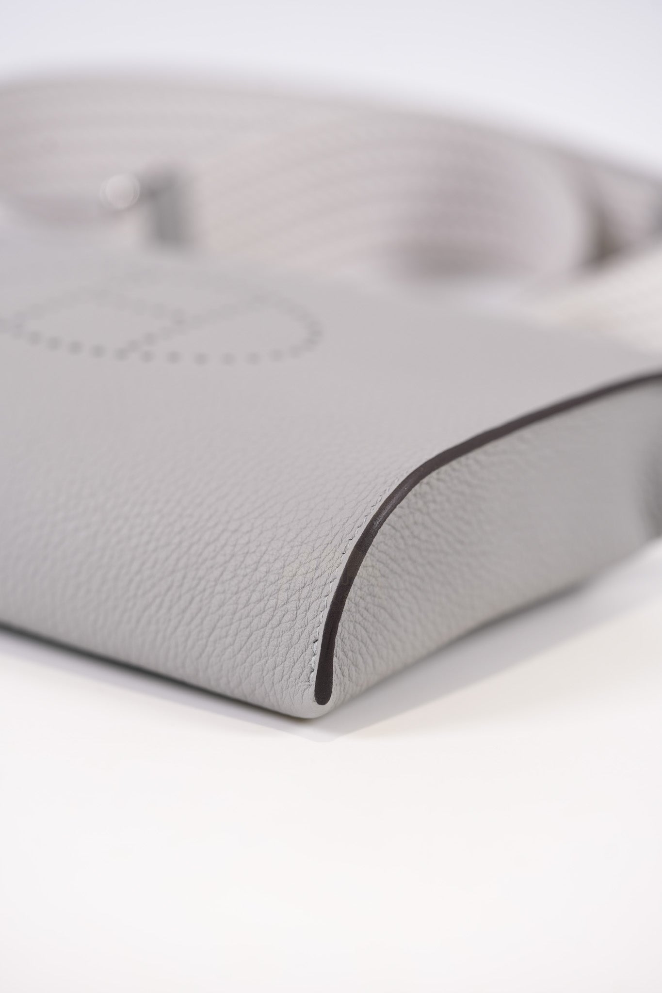 Videpoches Bag in Bleu Glacier Togo Leather & Palladium Hardware Stamp K (2025) | Purse Maison Luxury Bags Shop