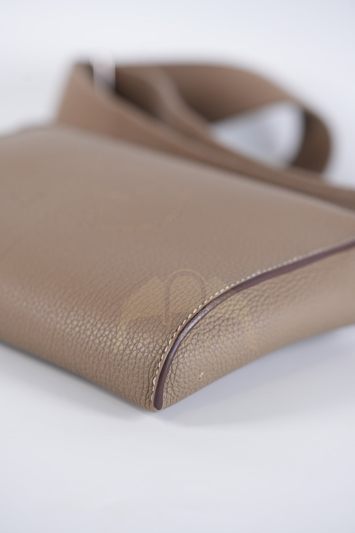 Videpoches in Etoupe Togo Leather and Palladium Hardware Stamp B (2023) | Purse Maison Luxury Bags Shop