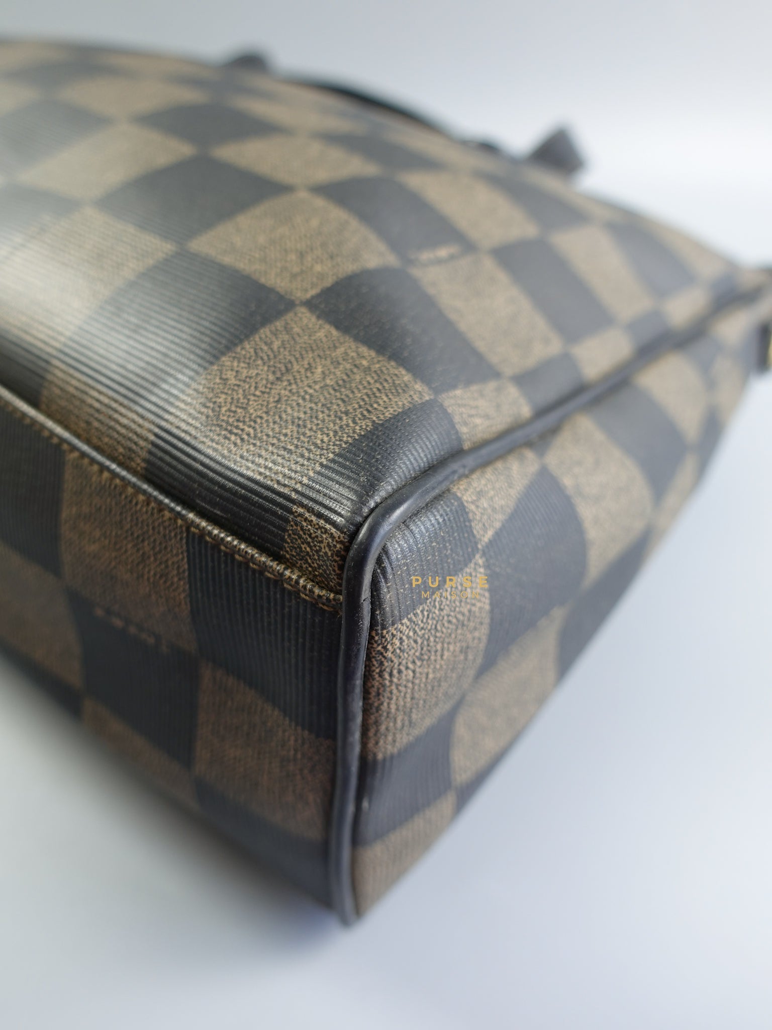 Vintage Checkerboard Large Tote Bag | Purse Maison Luxury Bags Shop