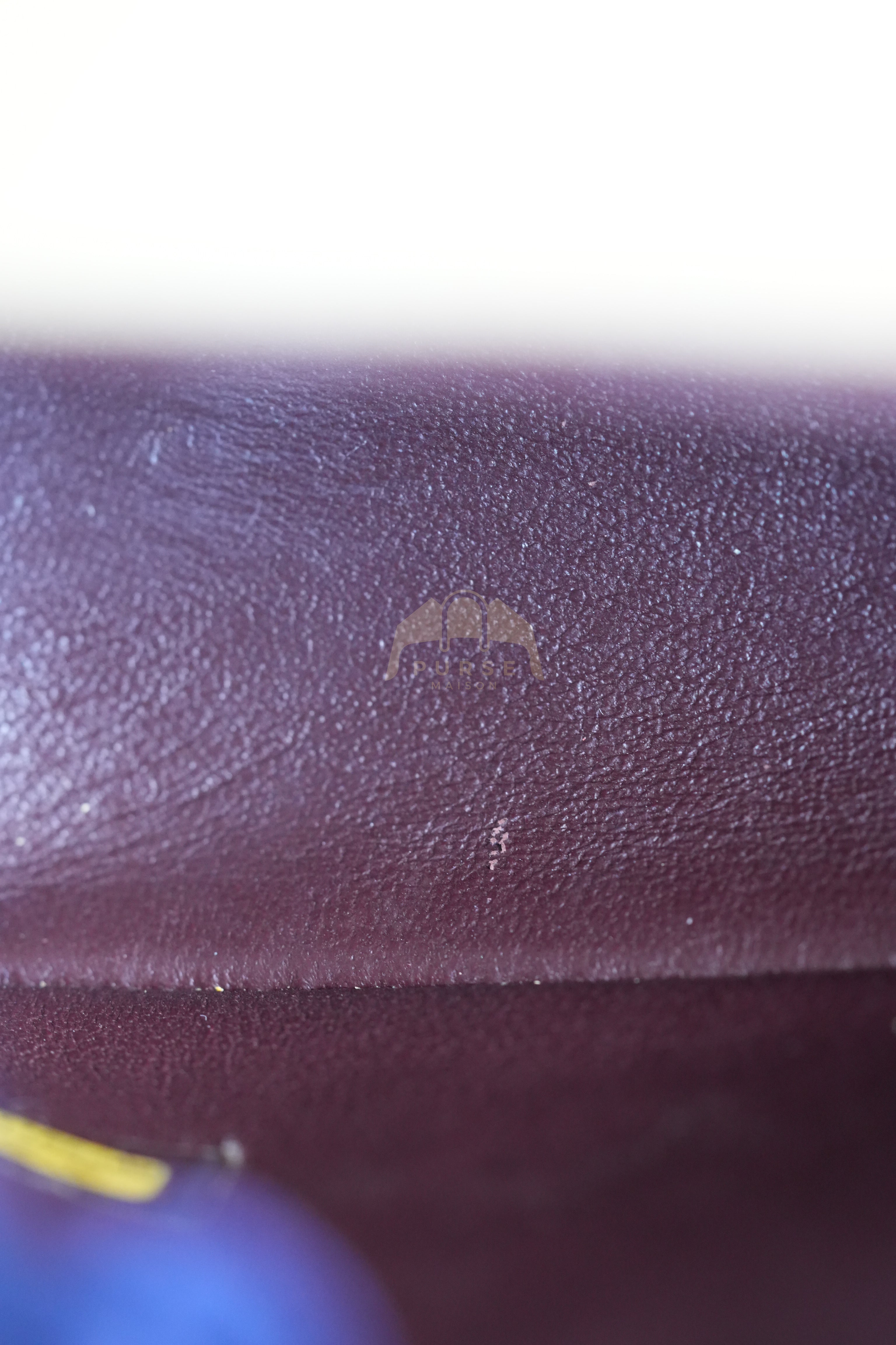 Vintage Diana Medium in Beige Calfskin Leather and Gold Hardware Series 20 | Purse Maison Luxury Bags Shop