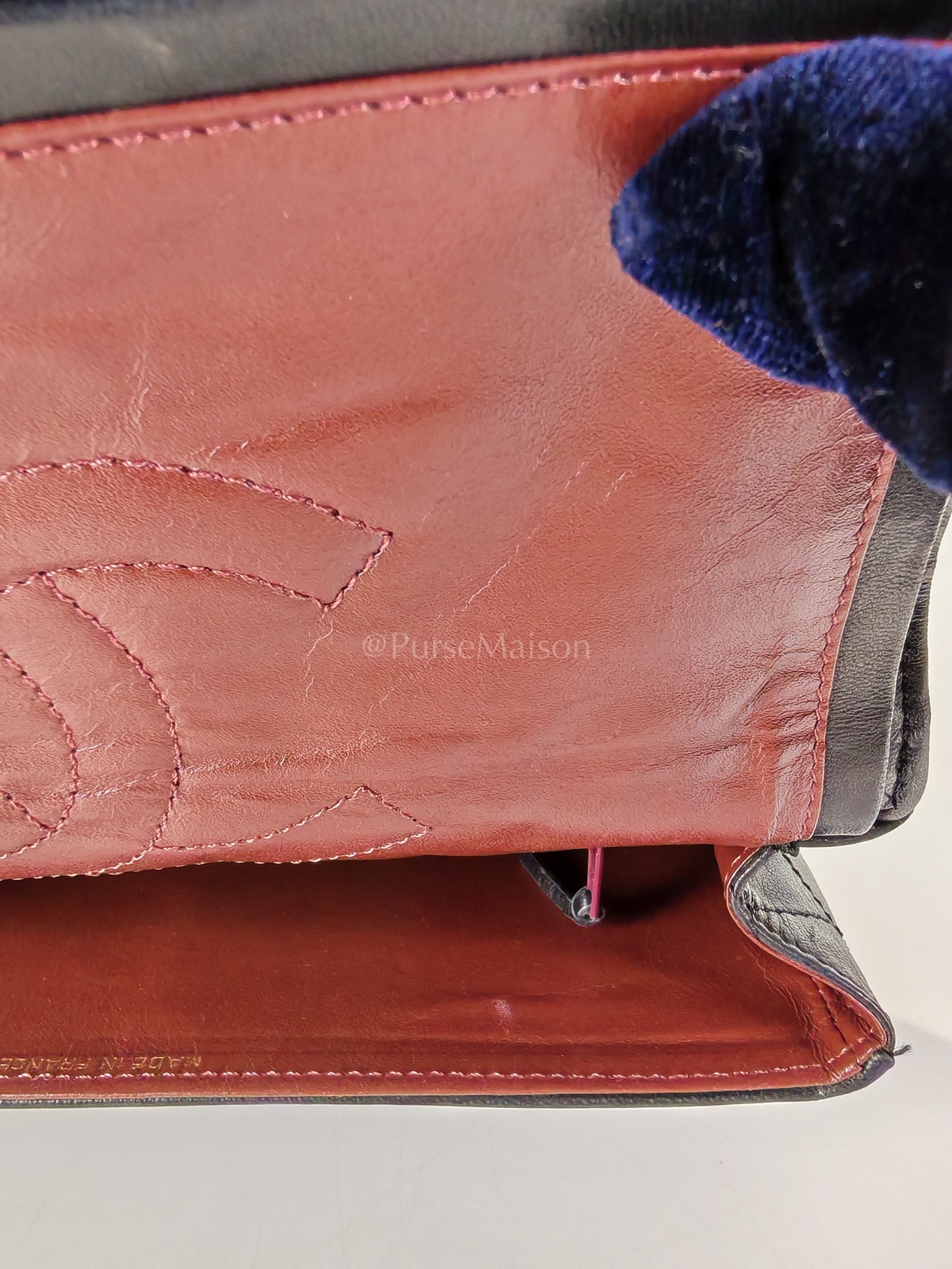 Vintage Double Flap in Black Quilted Lambskin Leather & Mixed Hardware Series 1 | Purse Maison Luxury Bags Shop