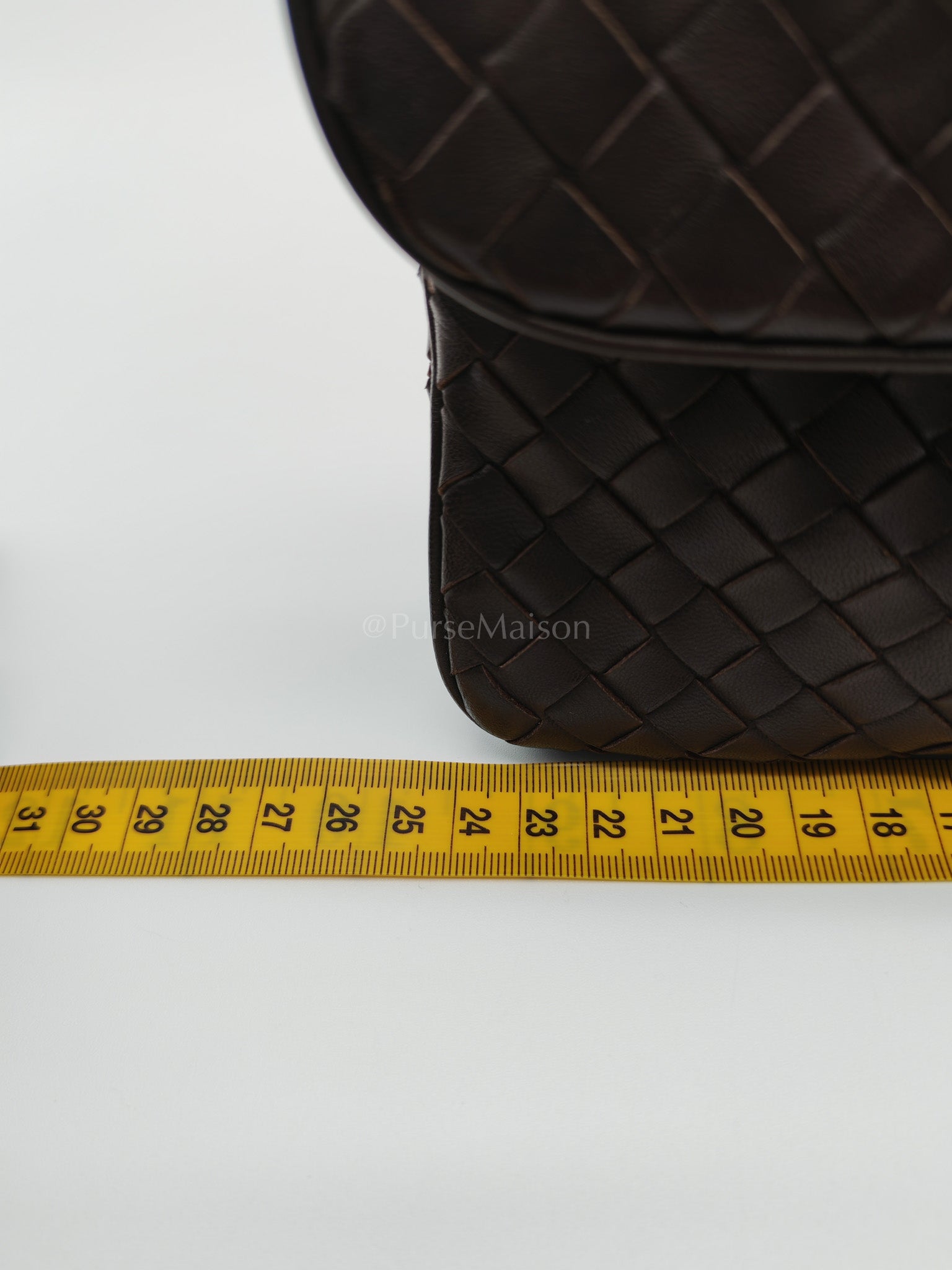 Vintage Intrecciatio Fondant/Dark Brown Nappa Leather Sling Bag | Purse Maison Luxury Bags Shop