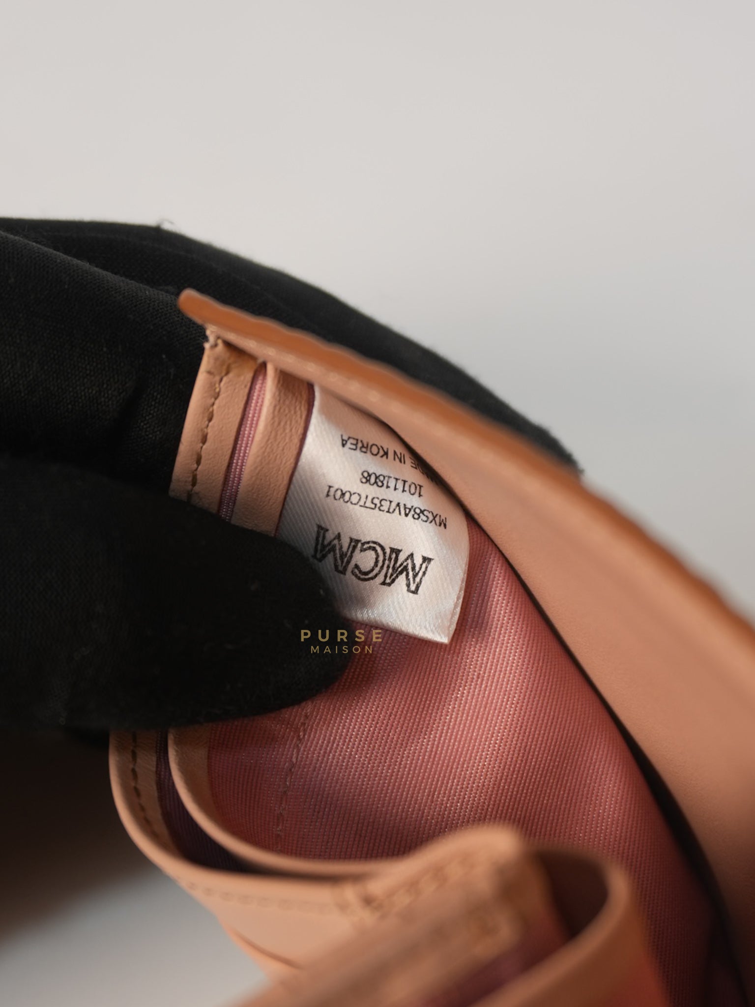 Visetos Bifold Wallet in Champagne Gold | Purse Maison Luxury Bags Shop