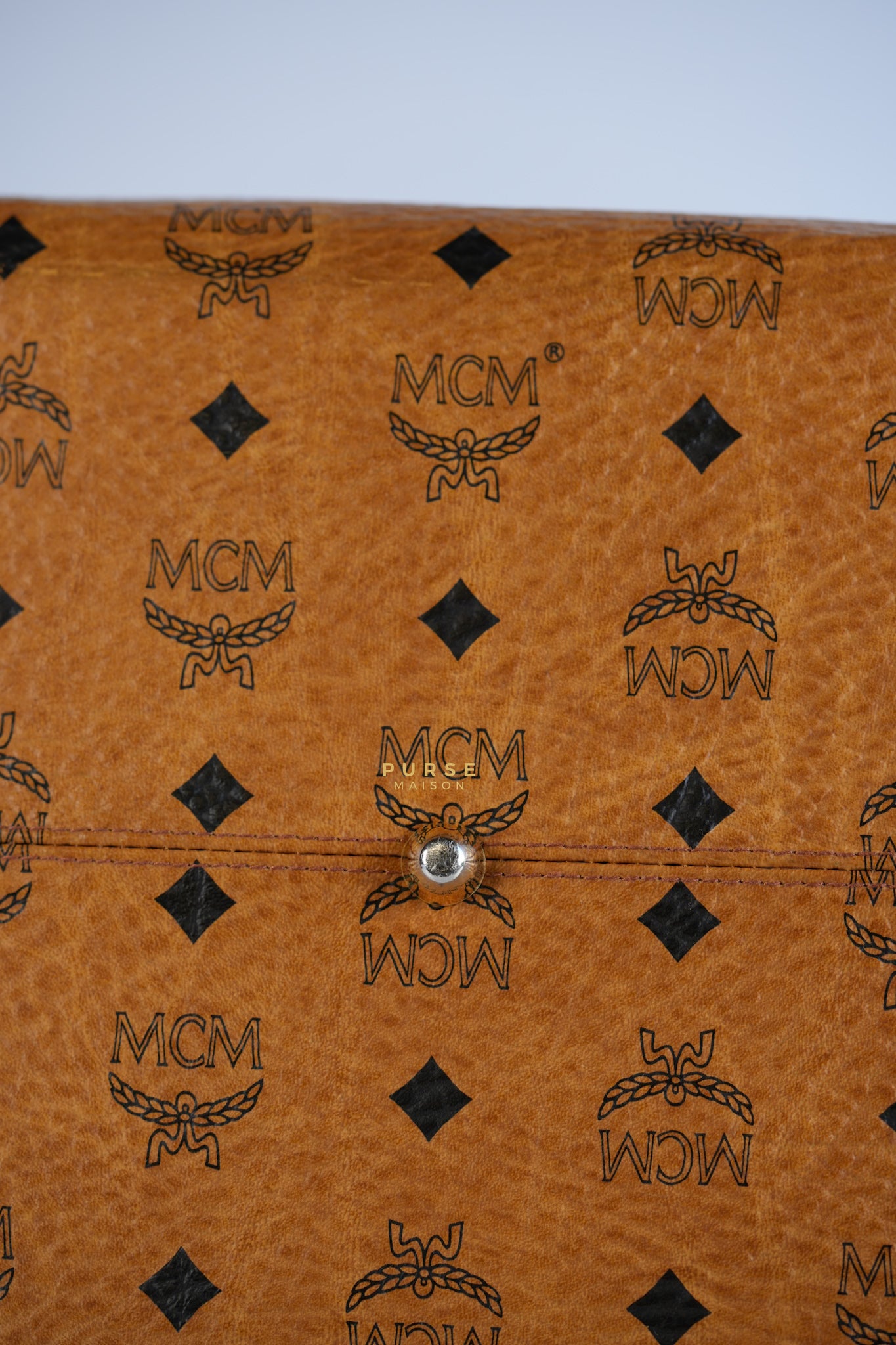 Visetos Boston Brown Leather Bag | Purse Maison Luxury Bags Shop