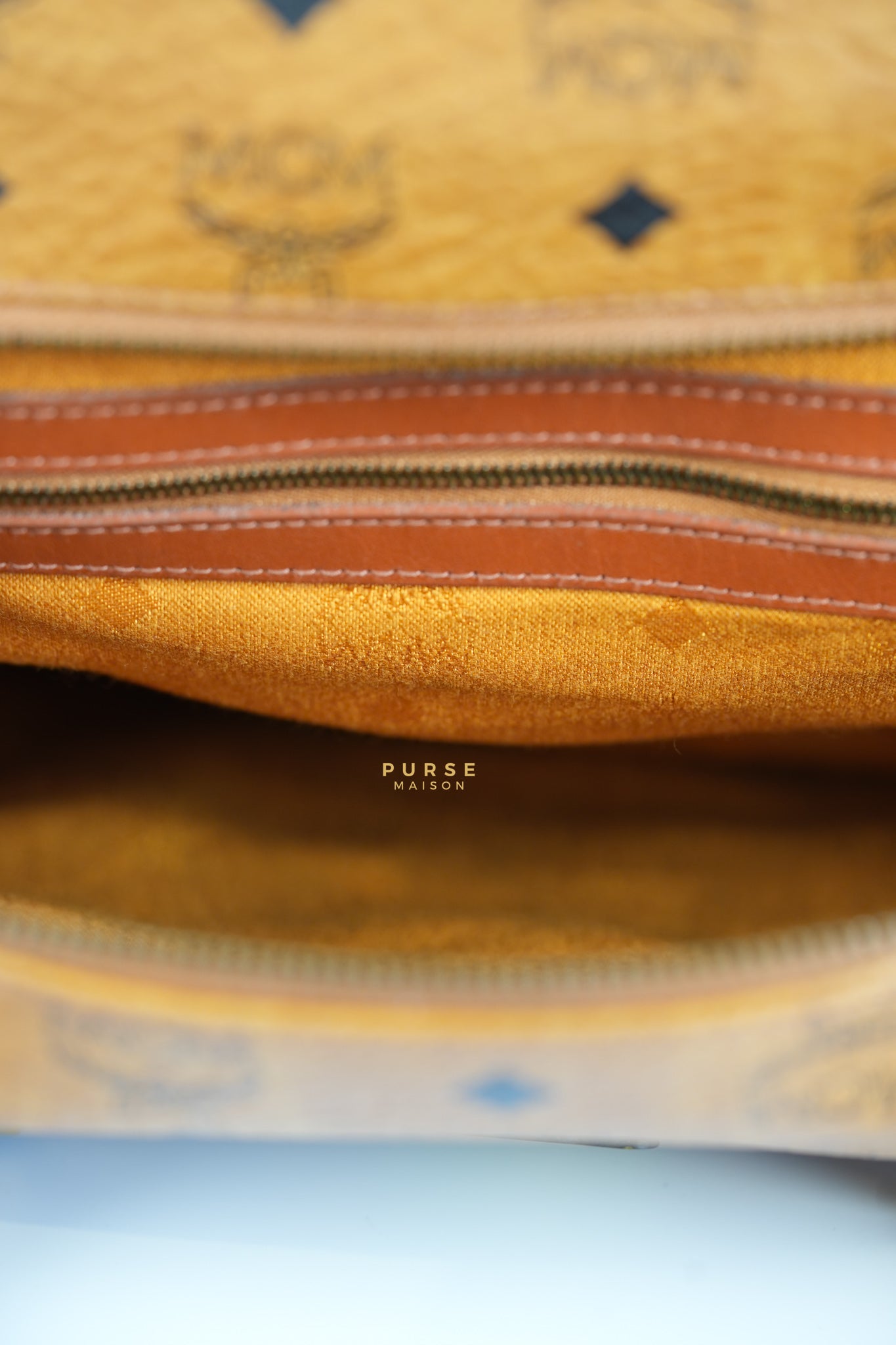 Visetos Boston Brown Leather Bag | Purse Maison Luxury Bags Shop