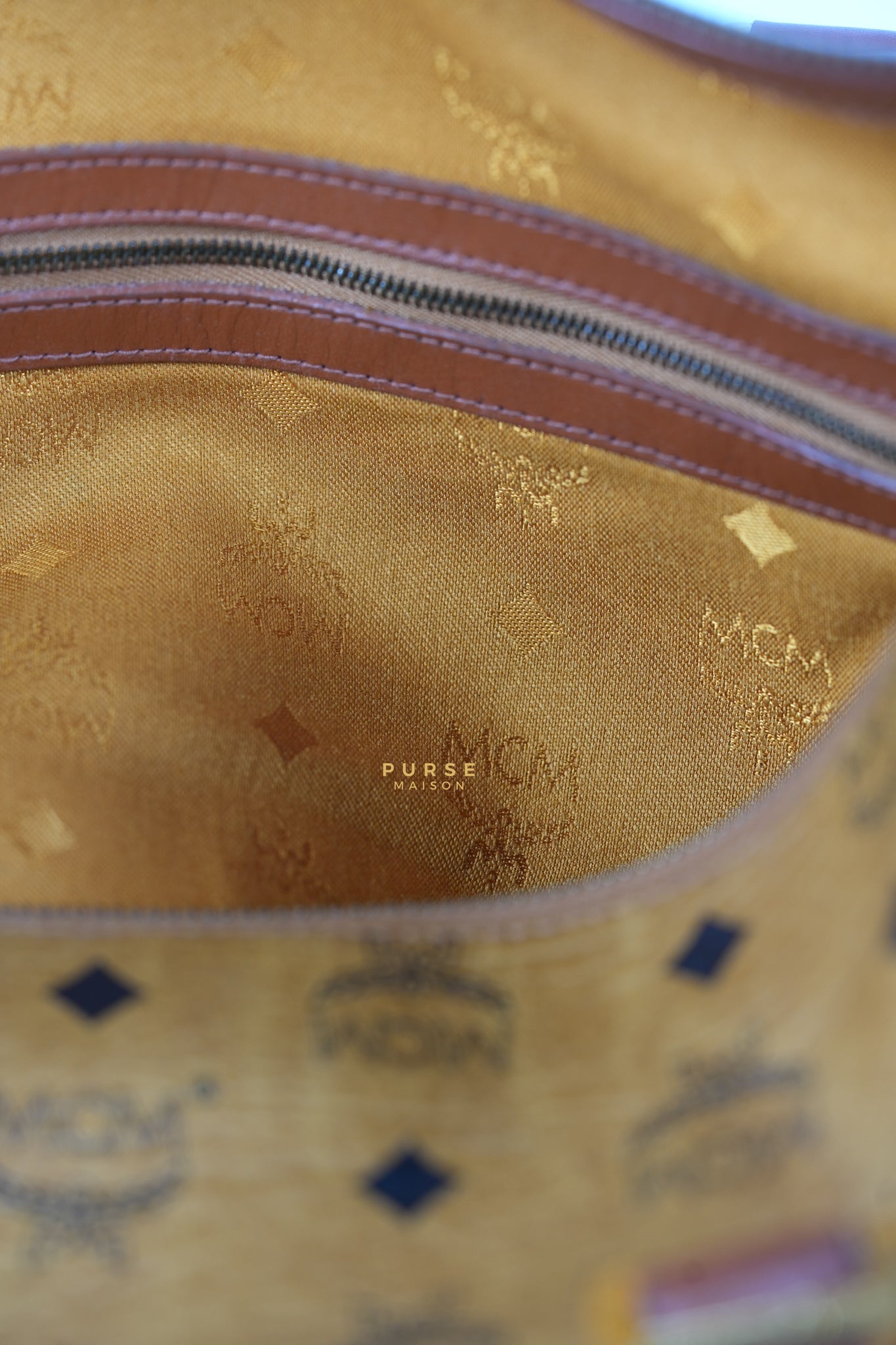 Visetos Boston Brown Leather Bag | Purse Maison Luxury Bags Shop