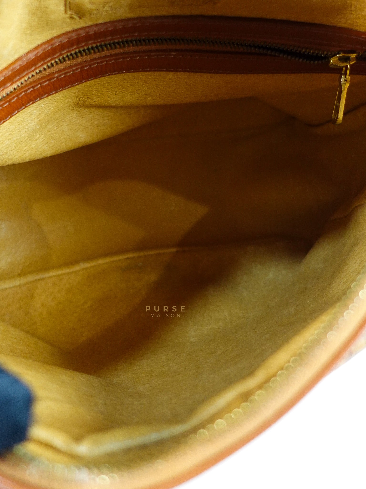 Visetos Crossbody Bag Medium in Brown Gold Hardware | Purse Maison Luxury Bags Shop