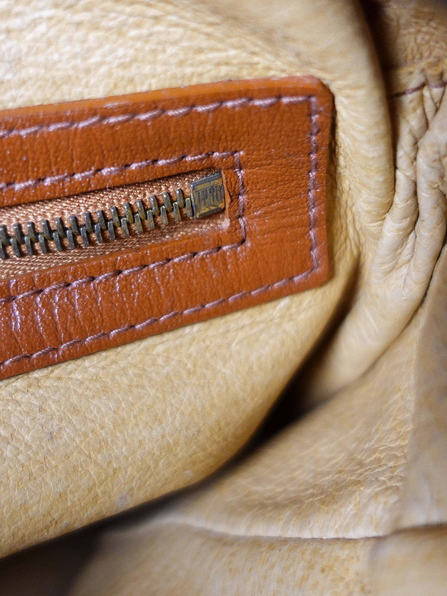 Visetos Crossbody Bag Medium in Brown Gold Hardware | Purse Maison Luxury Bags Shop