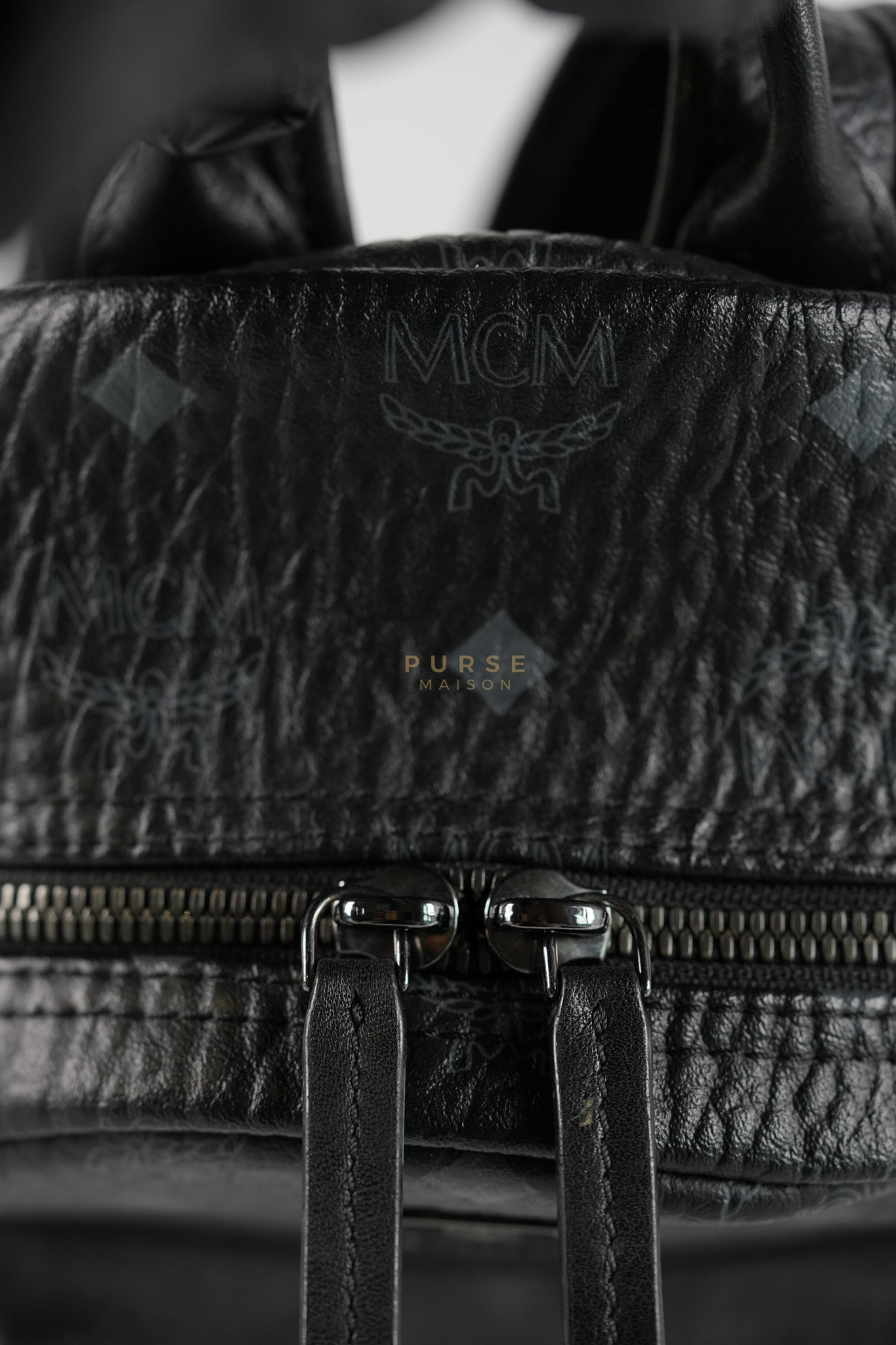 Visetos Stark Small Side Stud Backpack | Purse Maison Luxury Bags Shop