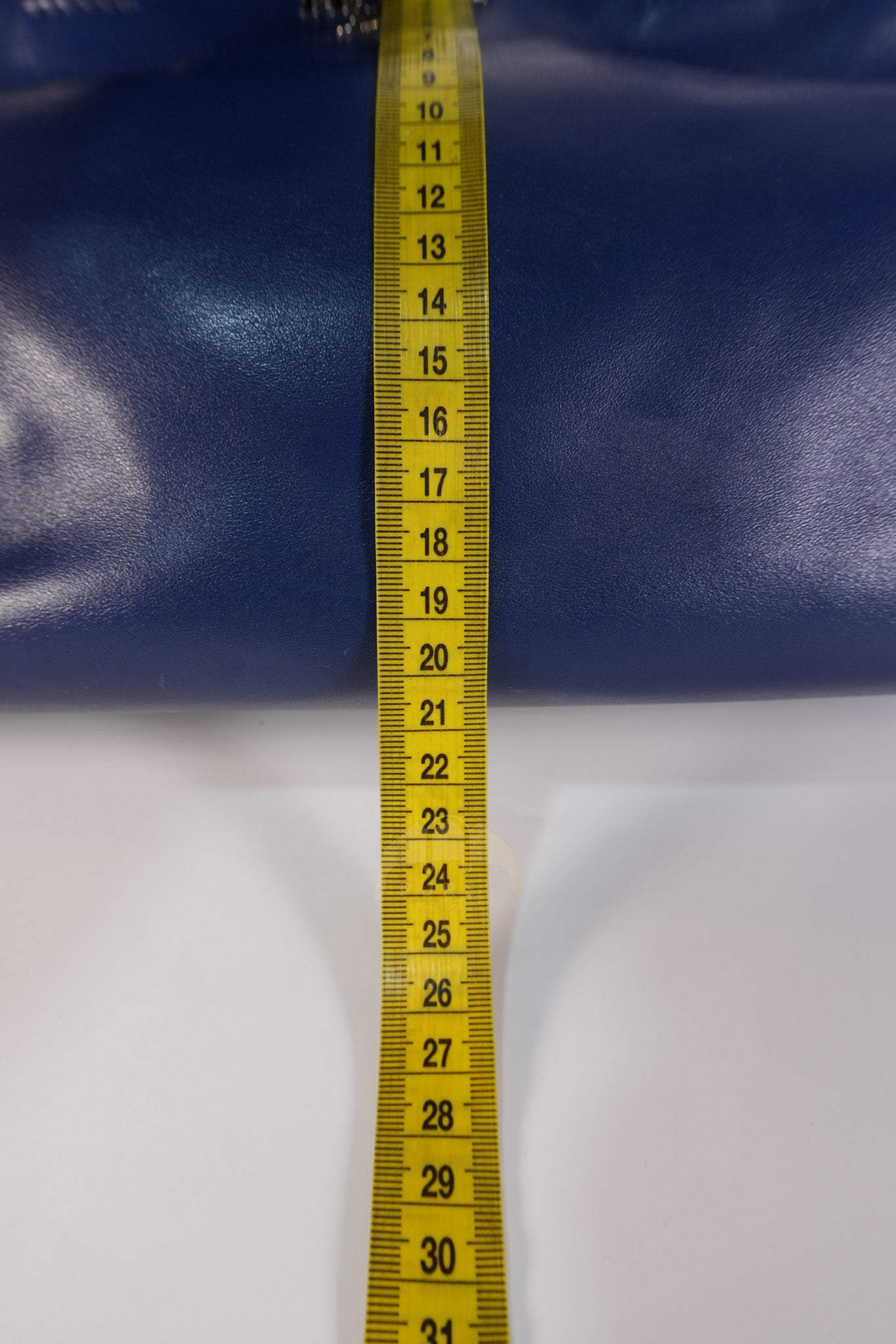 Vitello Daino Blue Soft Calf Leather Two-way Shoulder Bag | Purse Maison Luxury Bags Shop