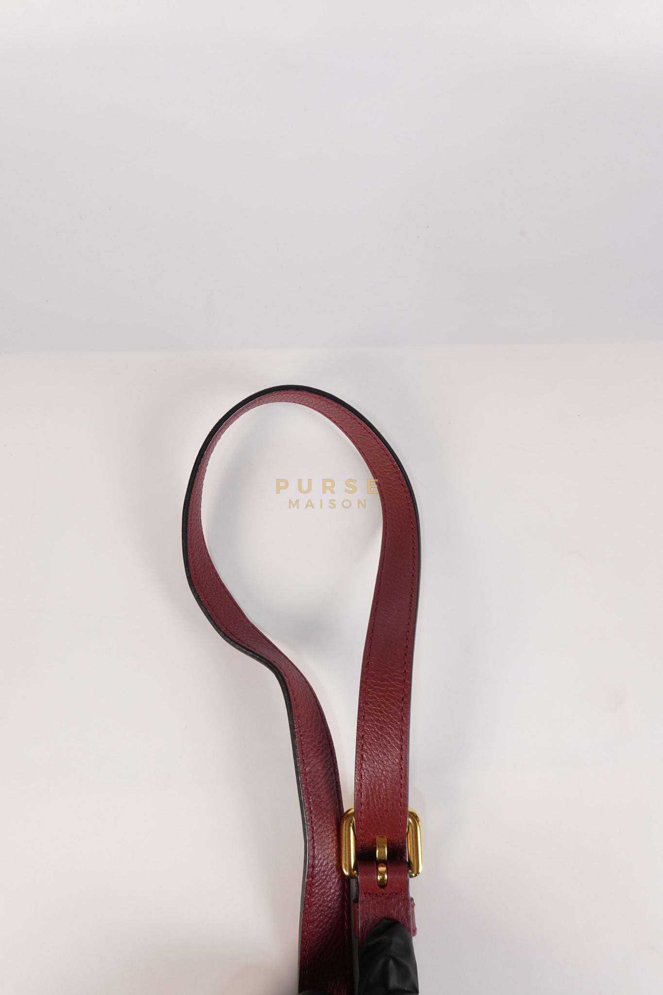 Vitello Tote Bag in Red Graine Calfskin Leather | Purse Maison Luxury Bags Shop