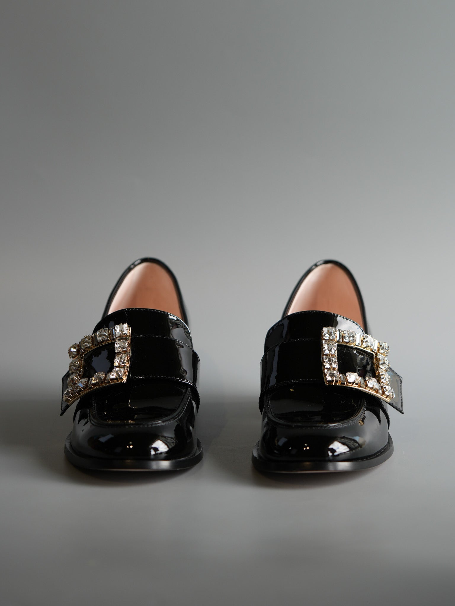 Viv Rangers Crystal Buckle Loafer Size 37 EU | Purse Maison Luxury Bags Shop