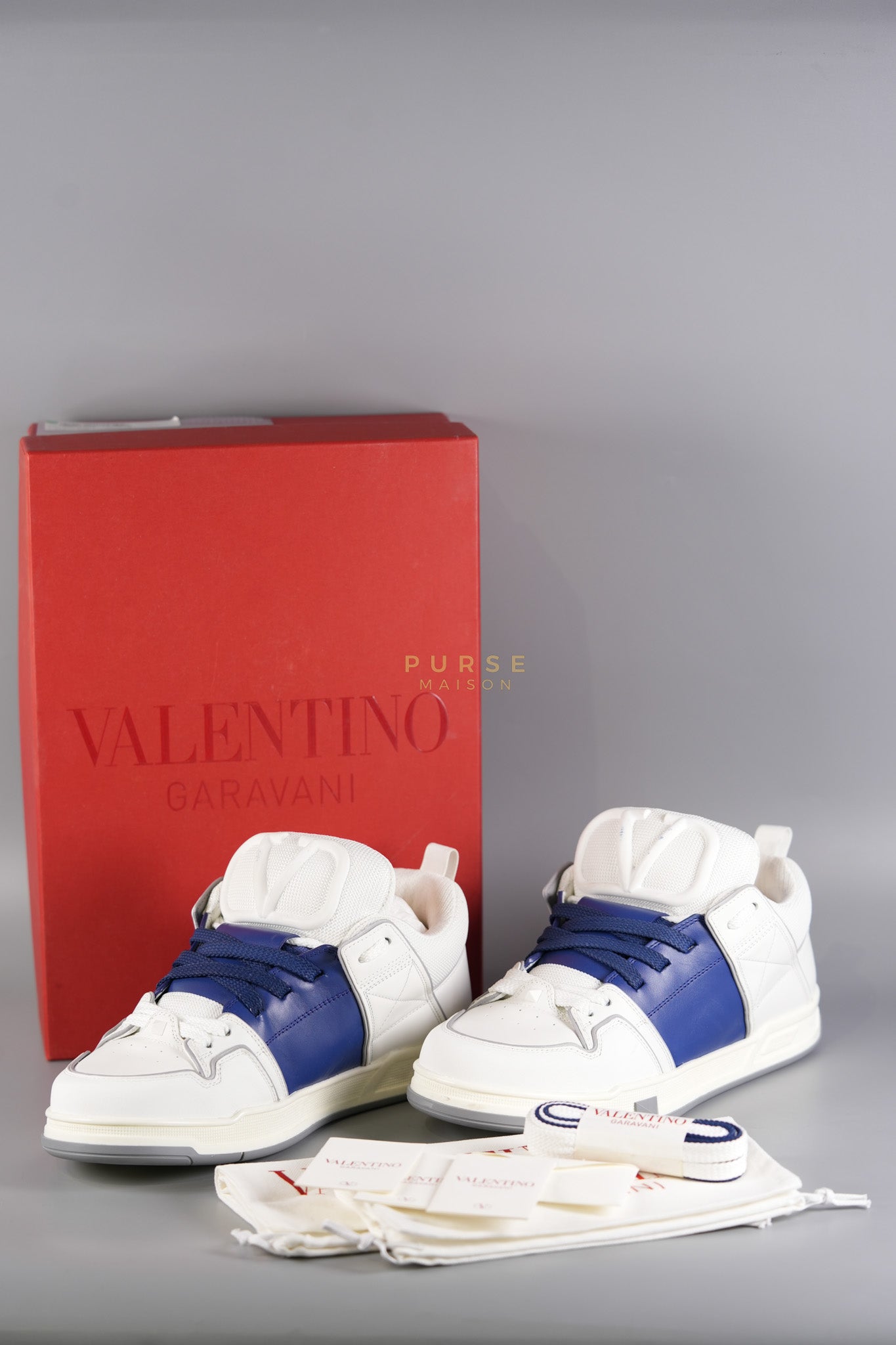 VLogo Signature Mid-Top Sneakers Size 44 EU(28.5cm) | Purse Maison Luxury Bags Shop