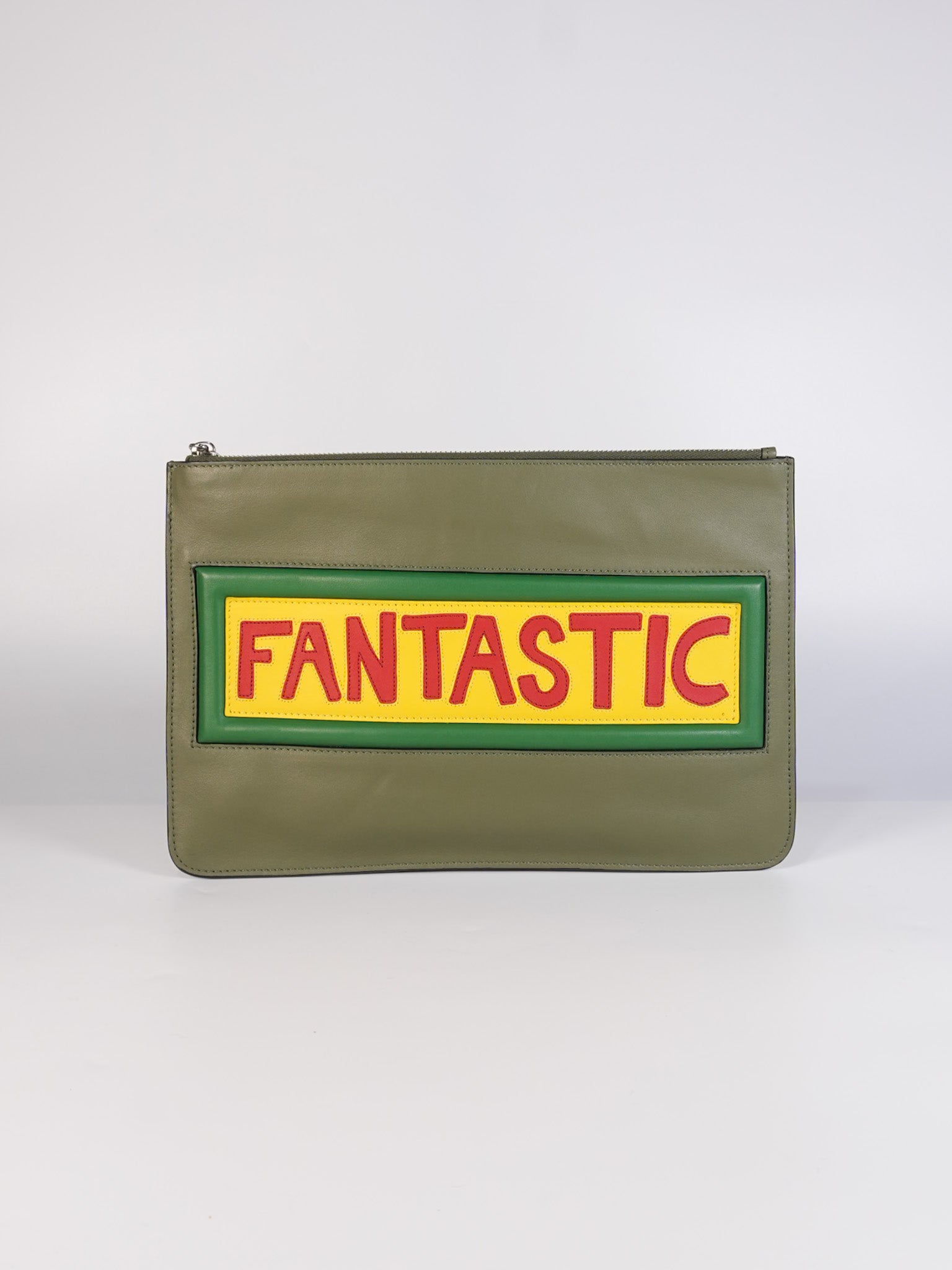 Vocabulary Fantastic Clutch Bag in Calfskin Leather | Purse Maison Luxury Bags Shop