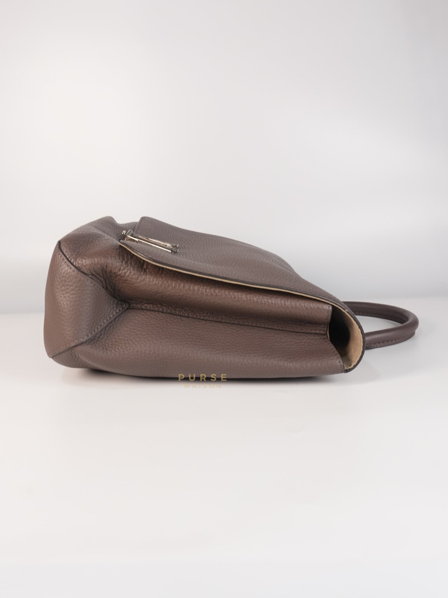 Volta Bag Taurillon Leather in Silver Hardware (Date Code: MI5115) | Purse Maison Luxury Bags Shop