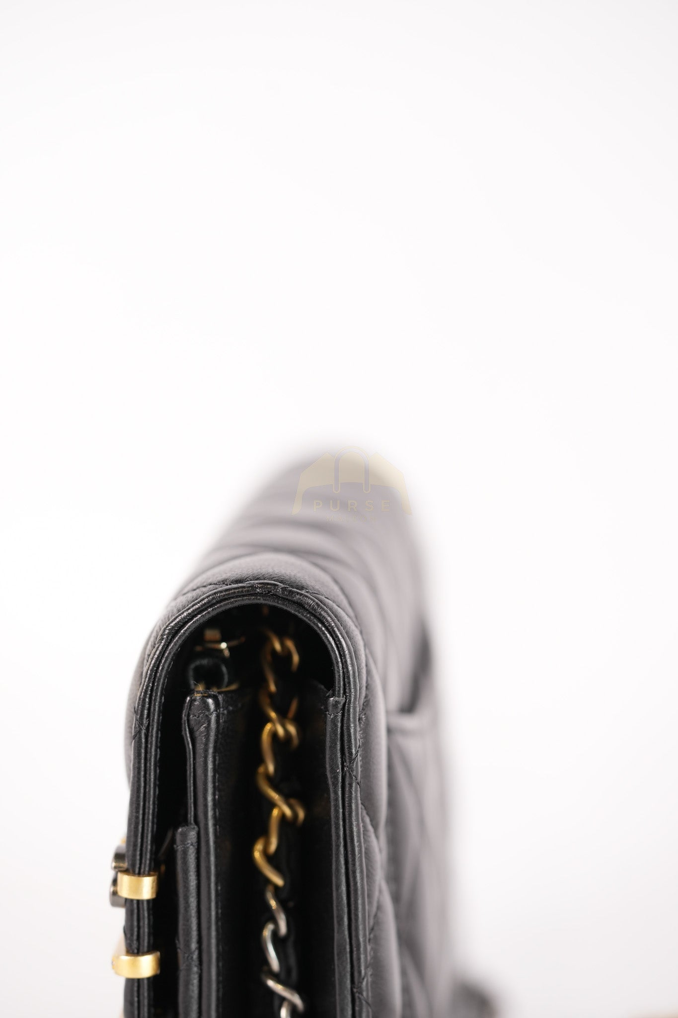 Wallet On Chain Coco Clips (WOC) Quilted Lambskin Leather and Mixed Hardware (Microchip) | Purse Maison Luxury Bags Shop