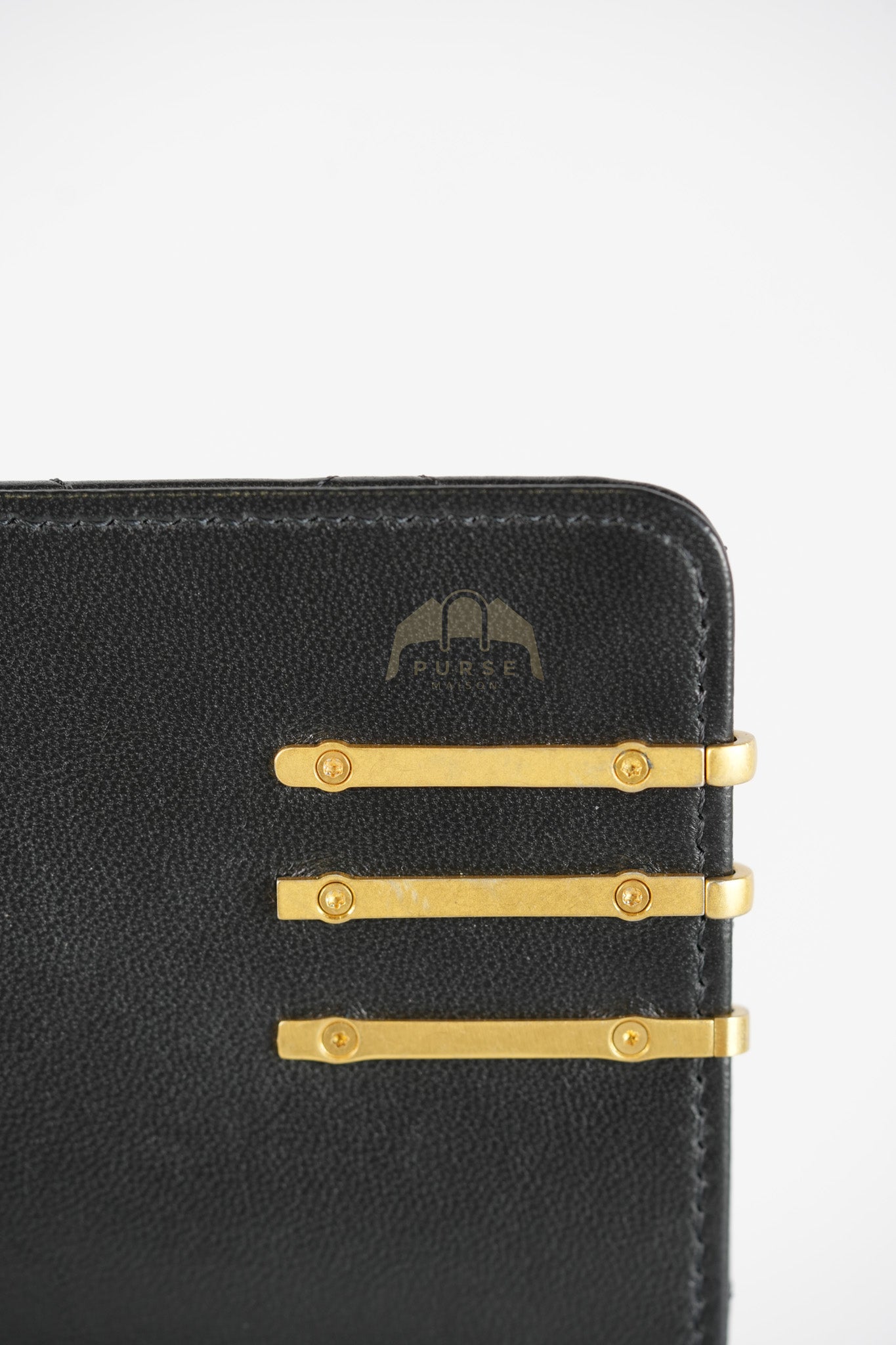 Wallet On Chain Coco Clips (WOC) Quilted Lambskin Leather and Mixed Hardware (Microchip) | Purse Maison Luxury Bags Shop