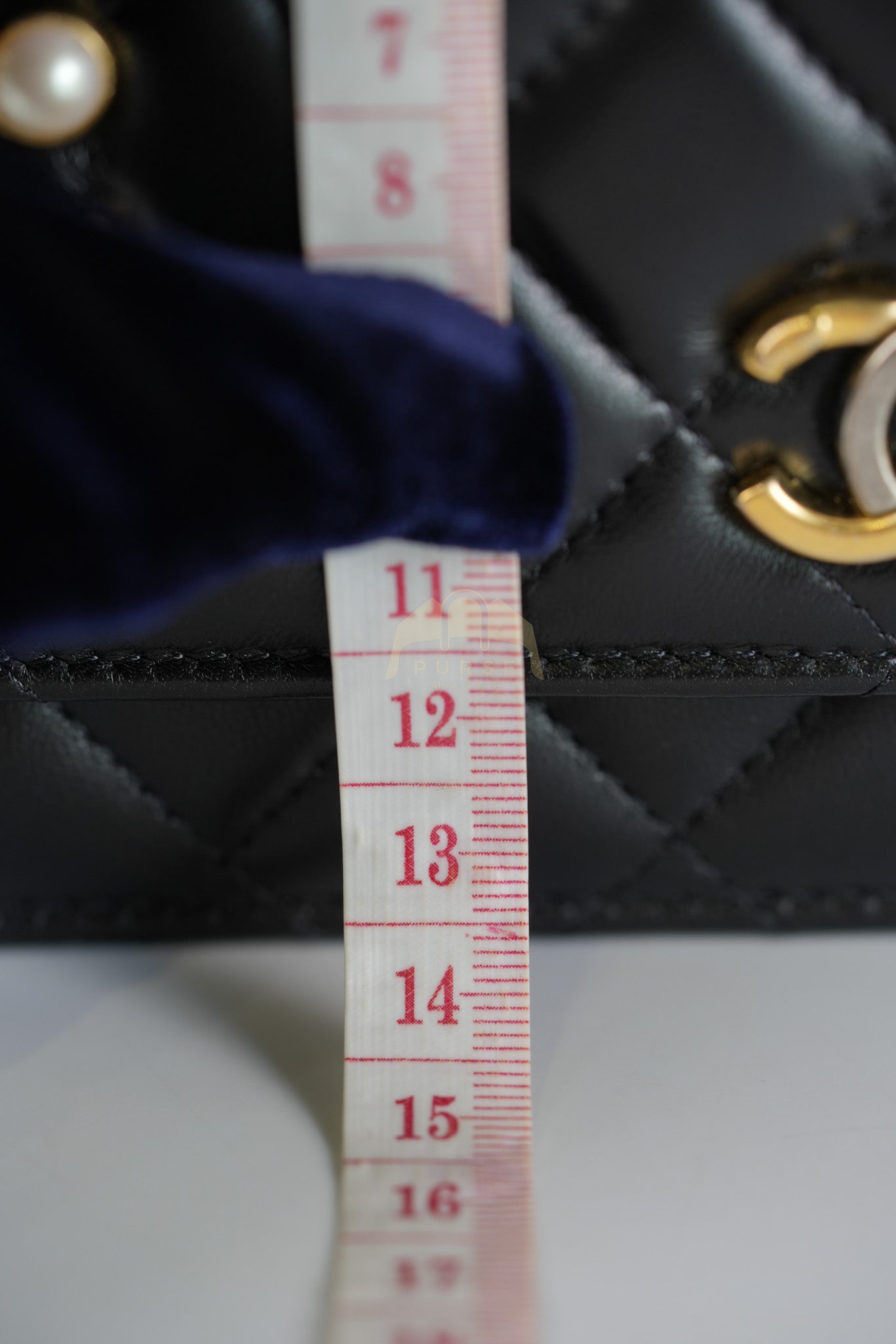 Wallet On Chain Coco Clips (WOC) Quilted Lambskin Leather and Mixed Hardware (Microchip) | Purse Maison Luxury Bags Shop