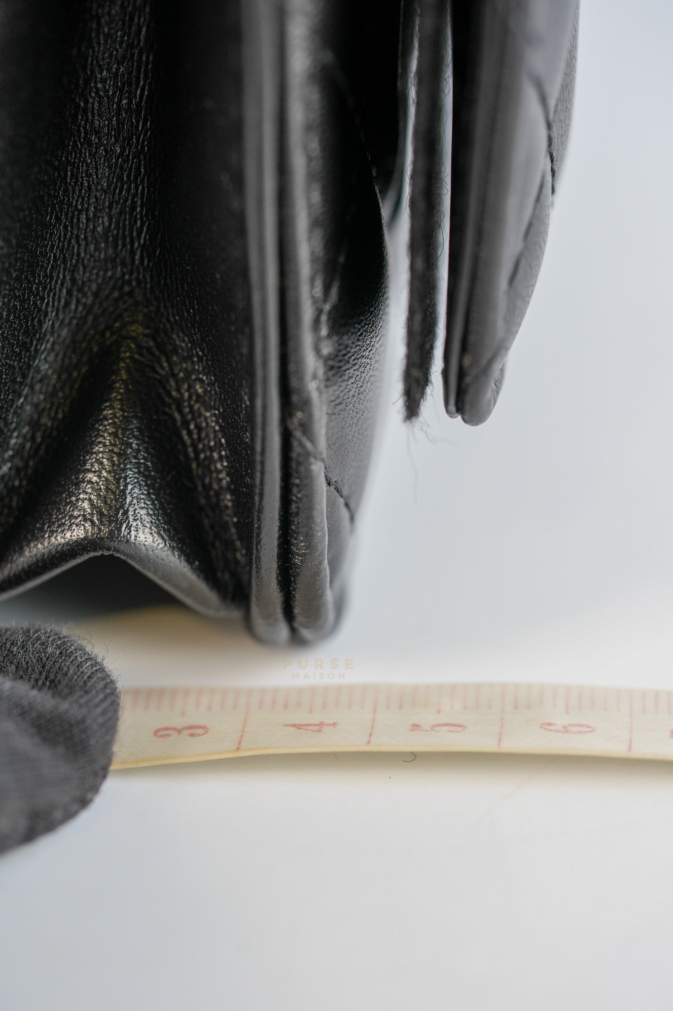 Wallet On Chain (WOC) in Camelia Adjusting Buckle in Aged Gold Hardware (Microchip) | Purse Maison Luxury Bags Shop
