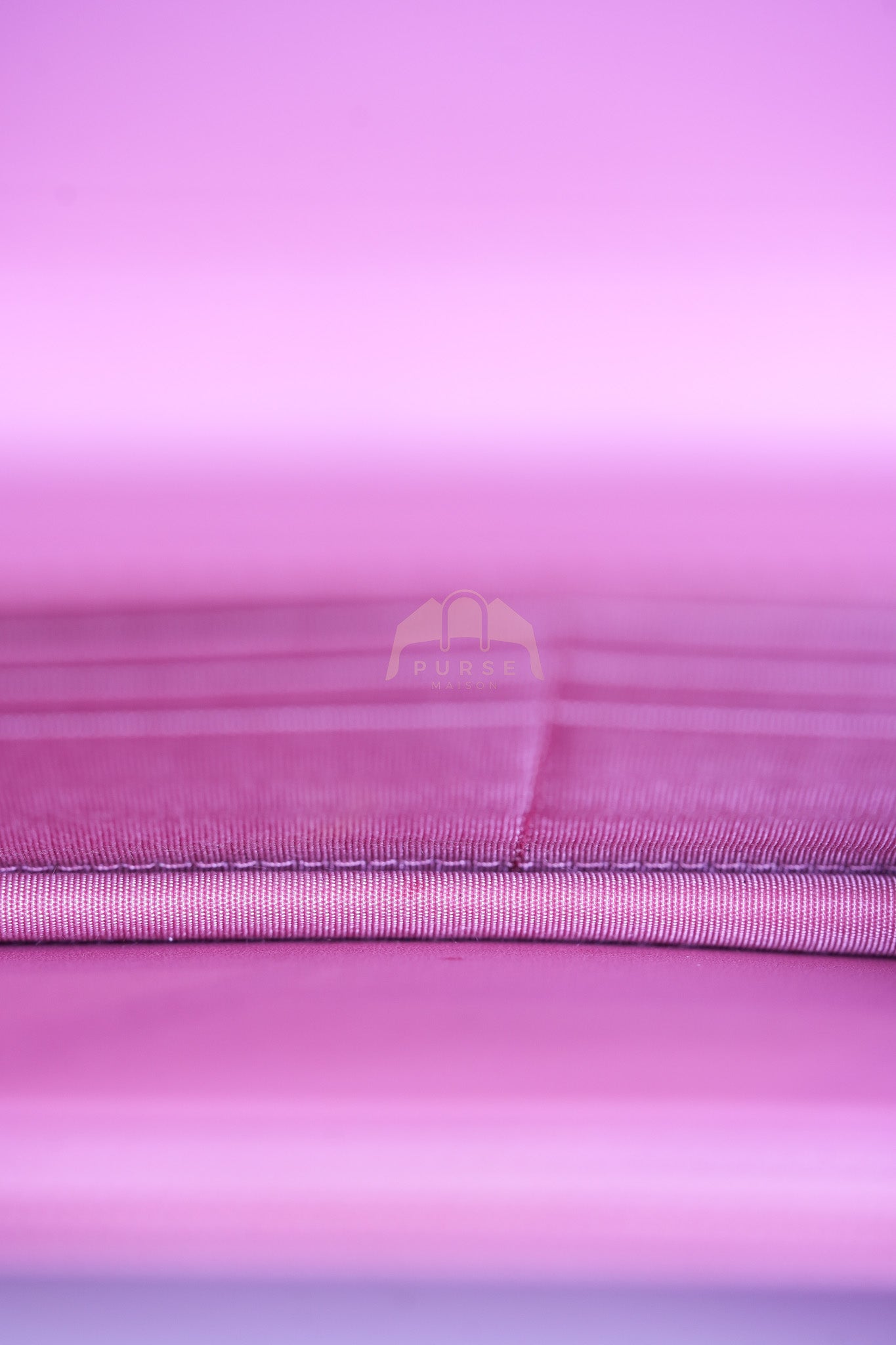 Wallet On Chain (WOC) in Pink Quilted Caviar Leather and Aged Gold Hardware Series 31 | Purse Maison Luxury Bags Shop