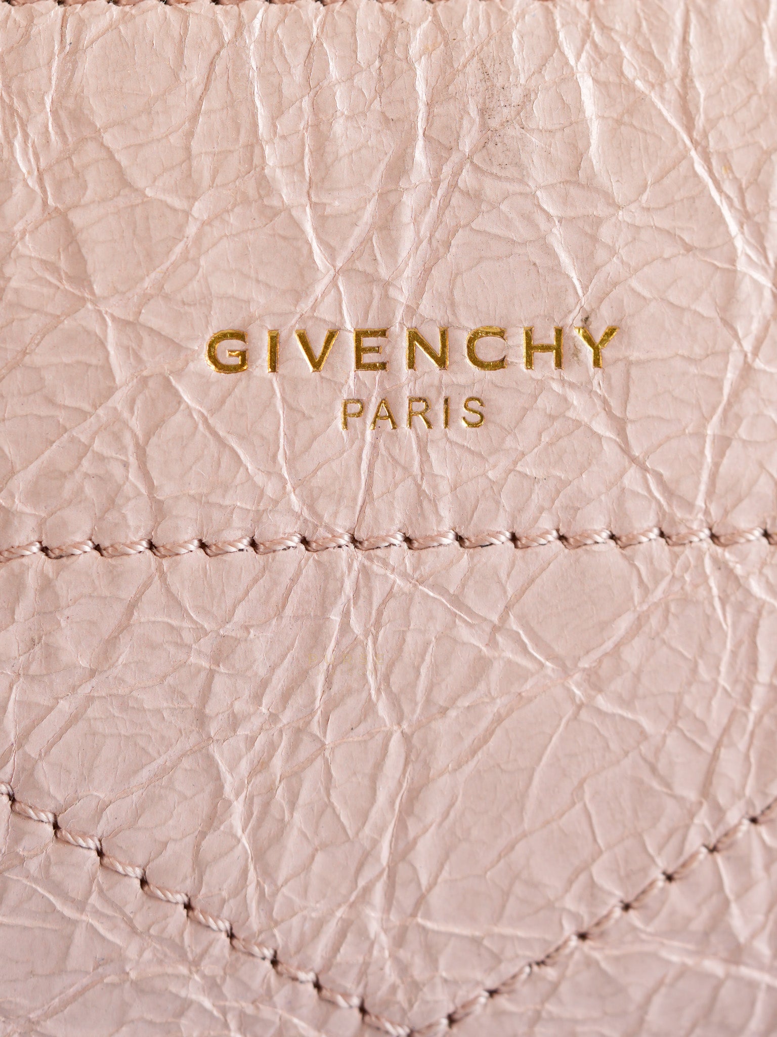 Whip Belt Bag in Light Pink Distressed Calfskin Leather | Purse Maison Luxury Bags Shop