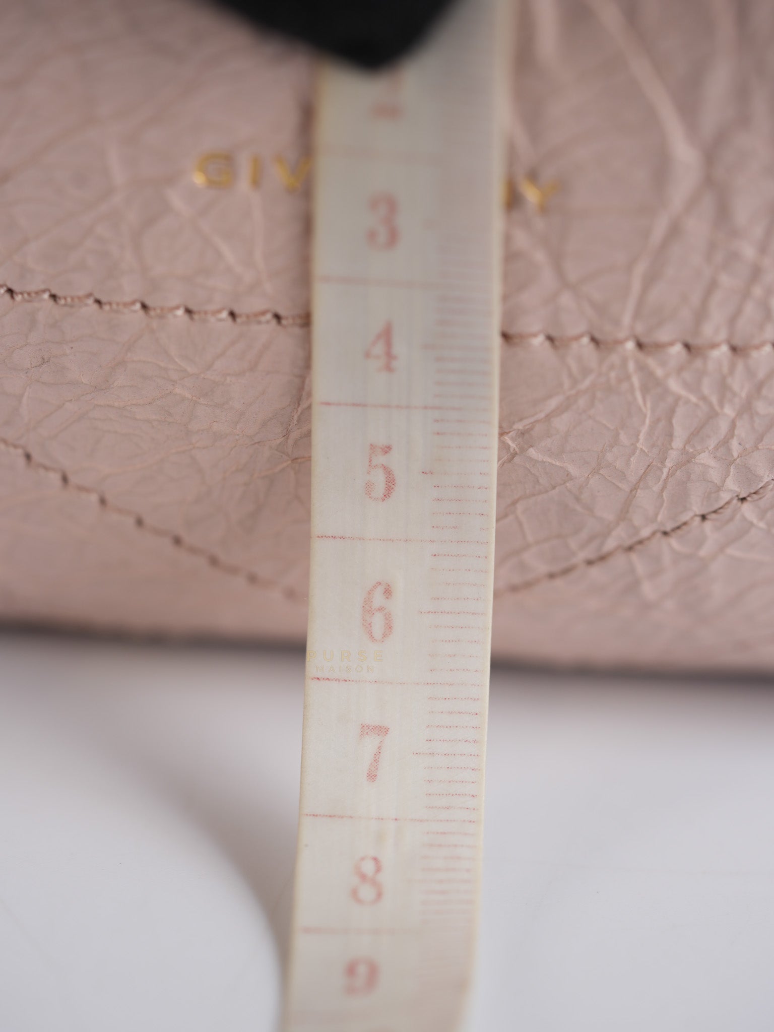 Whip Belt Bag in Light Pink Distressed Calfskin Leather | Purse Maison Luxury Bags Shop