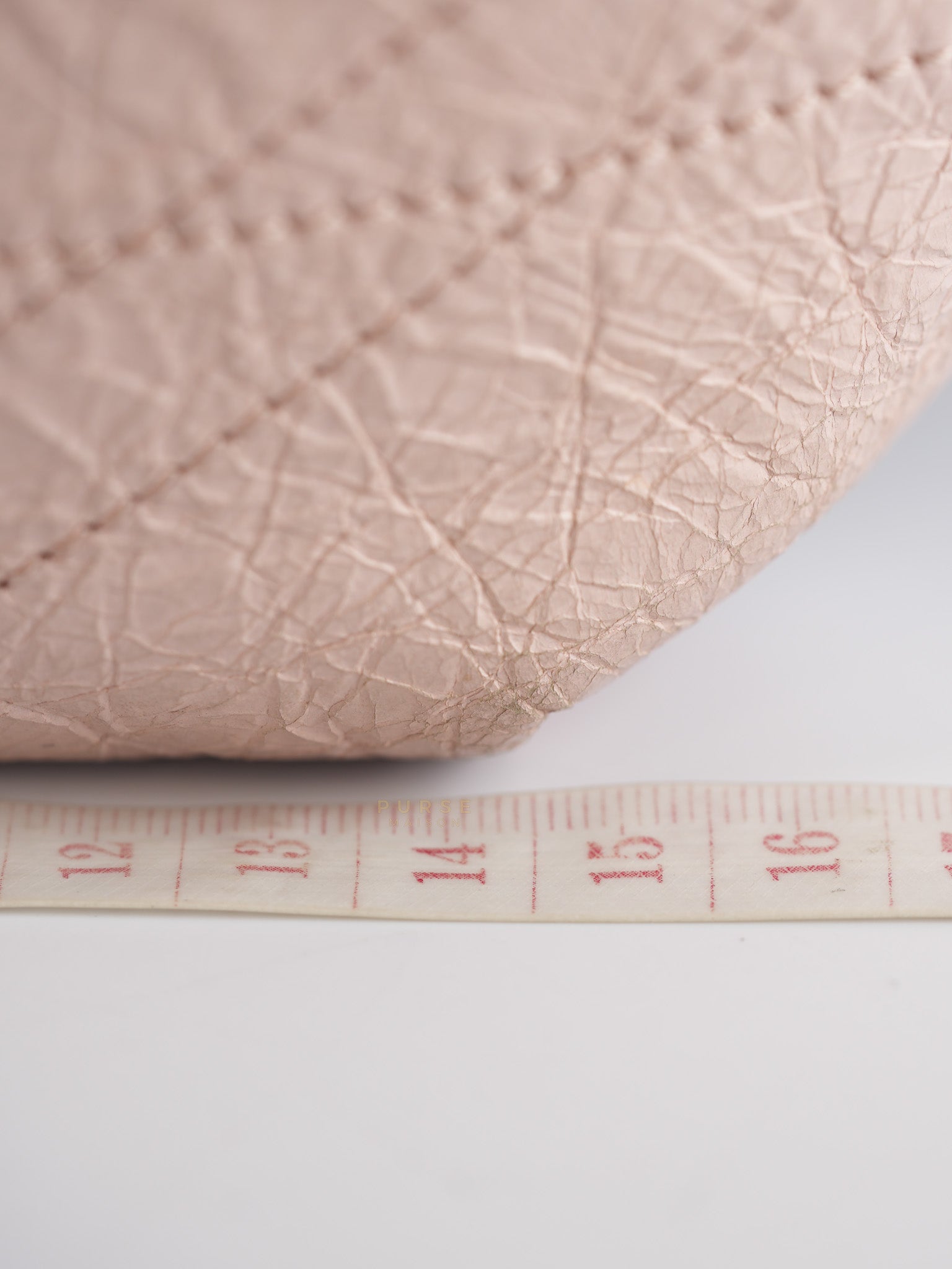 Whip Belt Bag in Light Pink Distressed Calfskin Leather | Purse Maison Luxury Bags Shop
