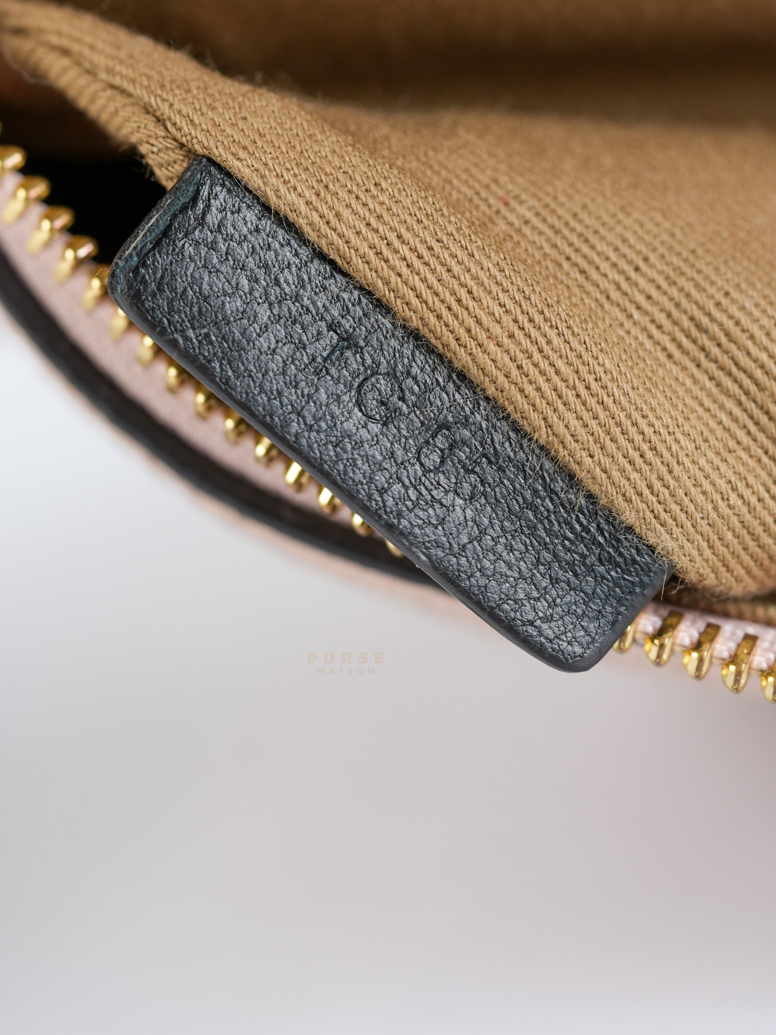Whip Belt Bag in Light Pink Distressed Calfskin Leather | Purse Maison Luxury Bags Shop