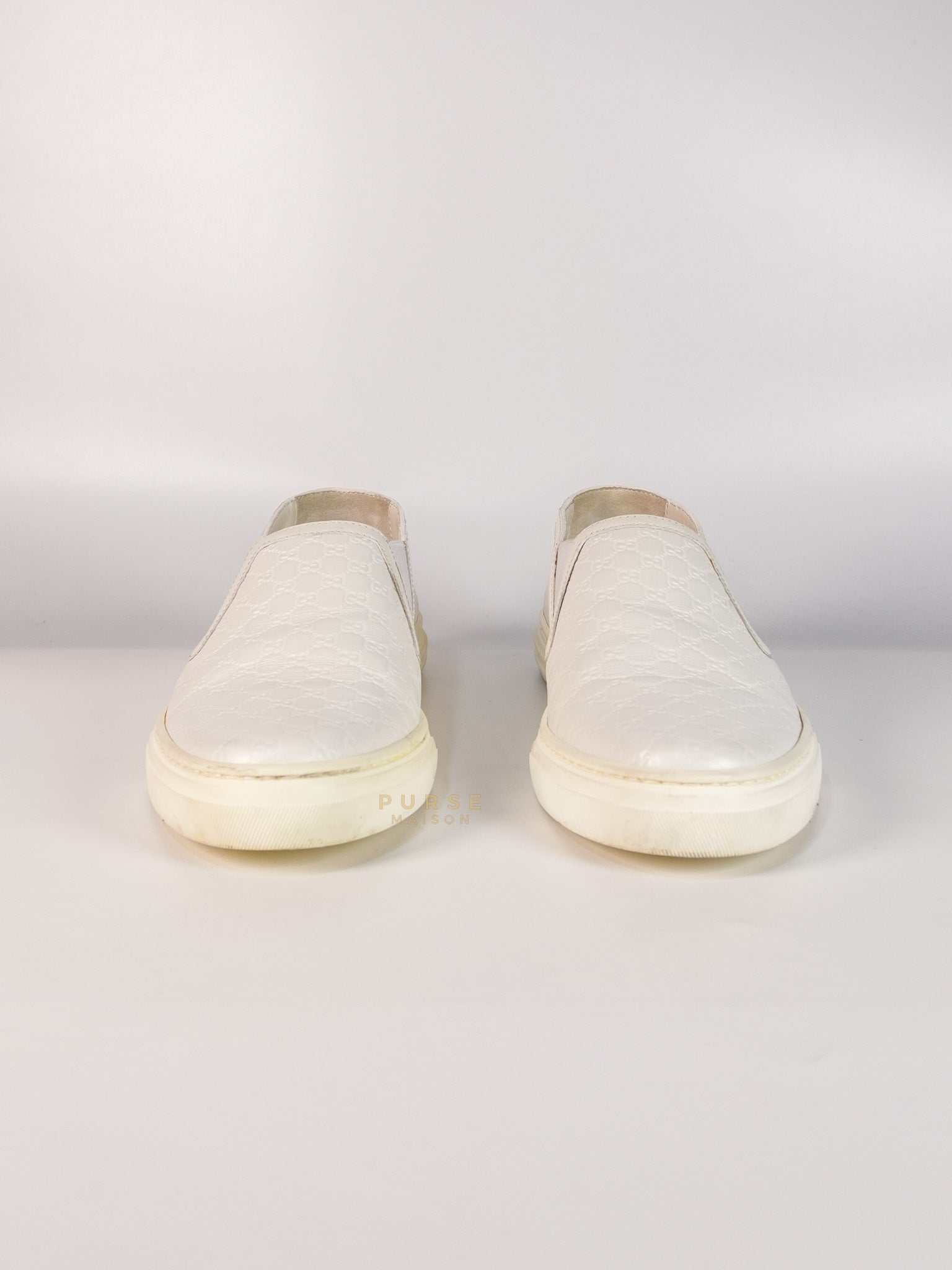 White Sneakers Size 36EU (22.5cm) | Purse Maison Luxury Bags Shop