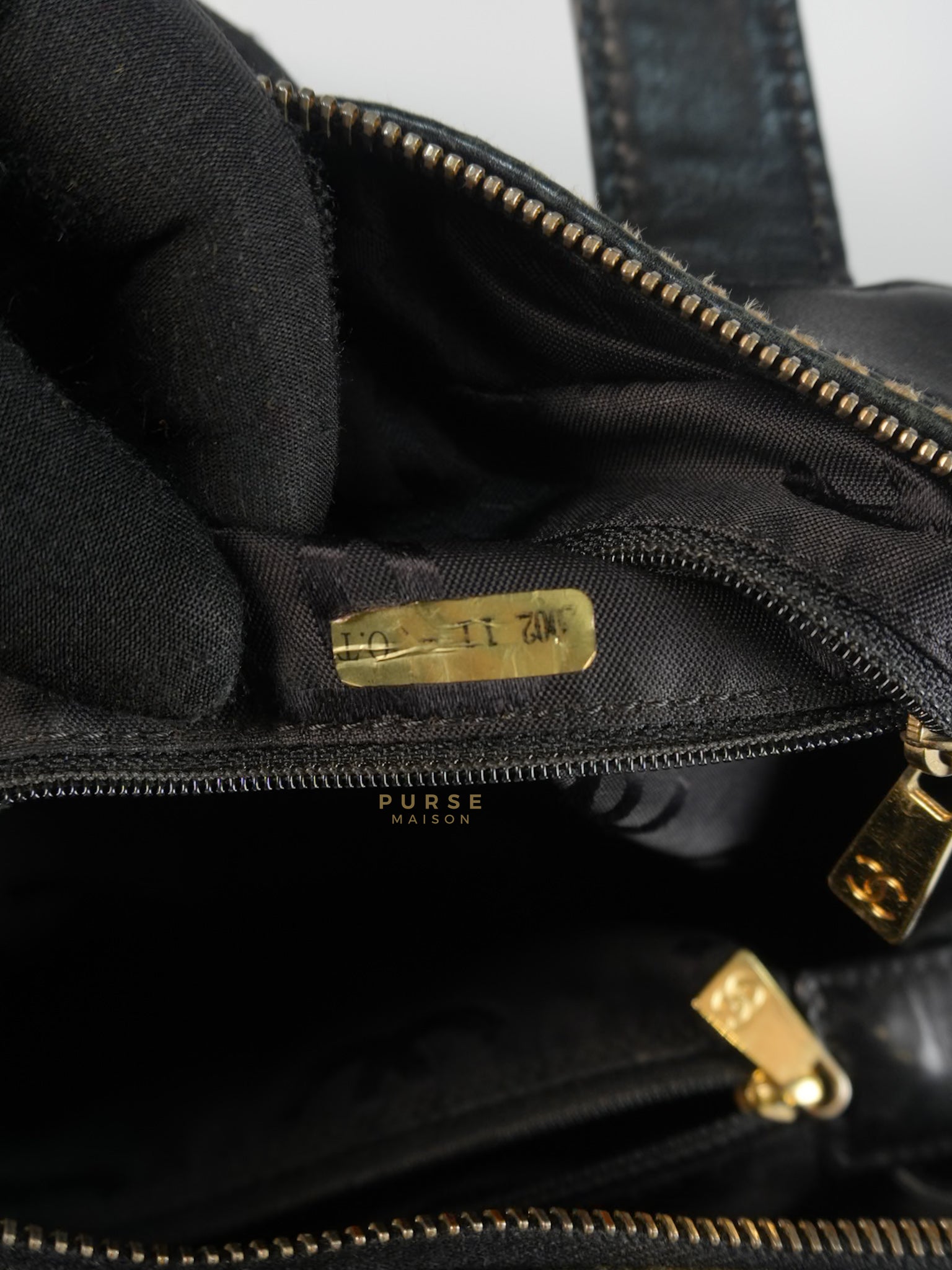 Wild Stitch Tote Bag in Black Calfskin Leather (Series 7) | Purse Maison Luxury Bags Shop