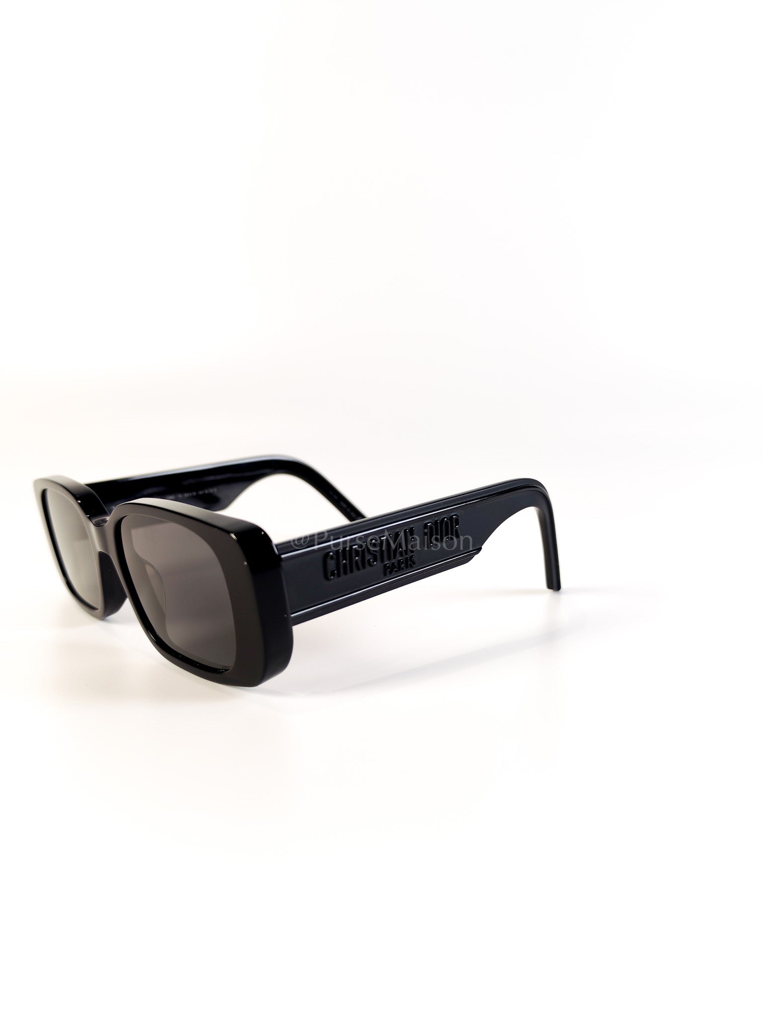 Wildior S2U Black Framed Sunglasses | Purse Maison Luxury Bags Shop