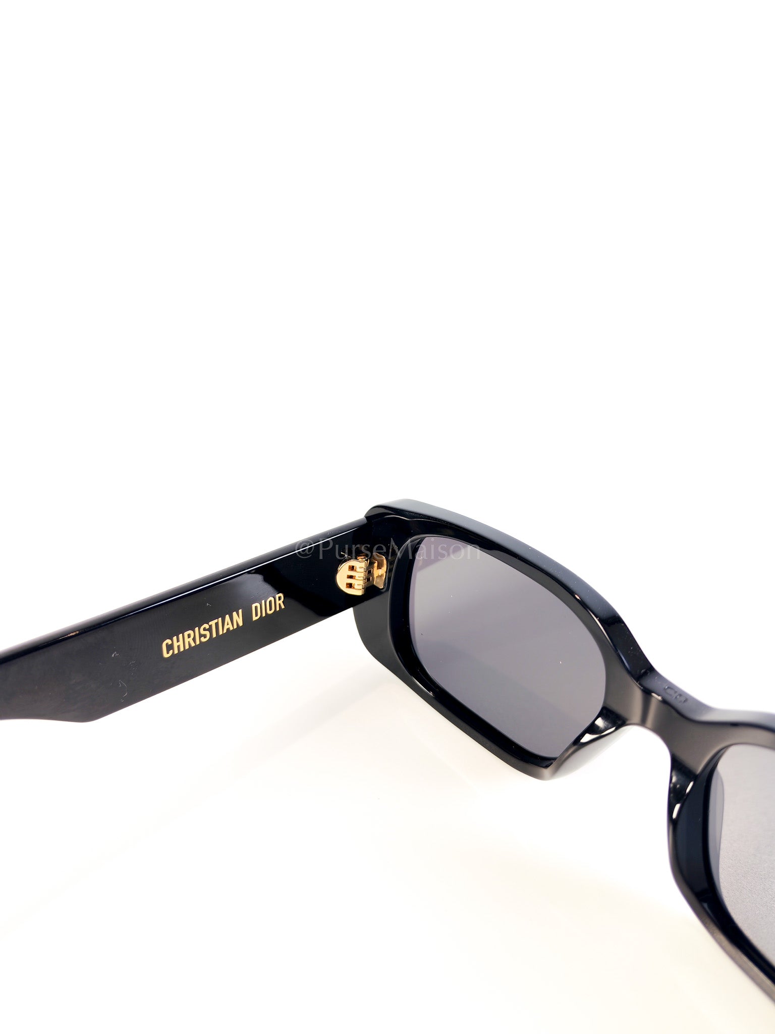 Wildior S2U Black Framed Sunglasses | Purse Maison Luxury Bags Shop