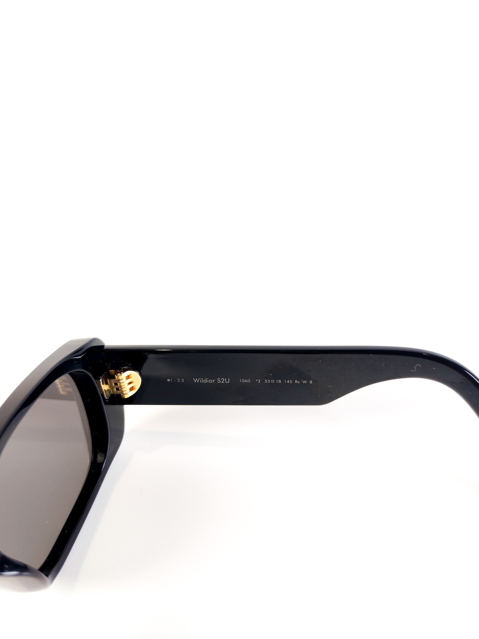 Wildior S2U Black Framed Sunglasses | Purse Maison Luxury Bags Shop