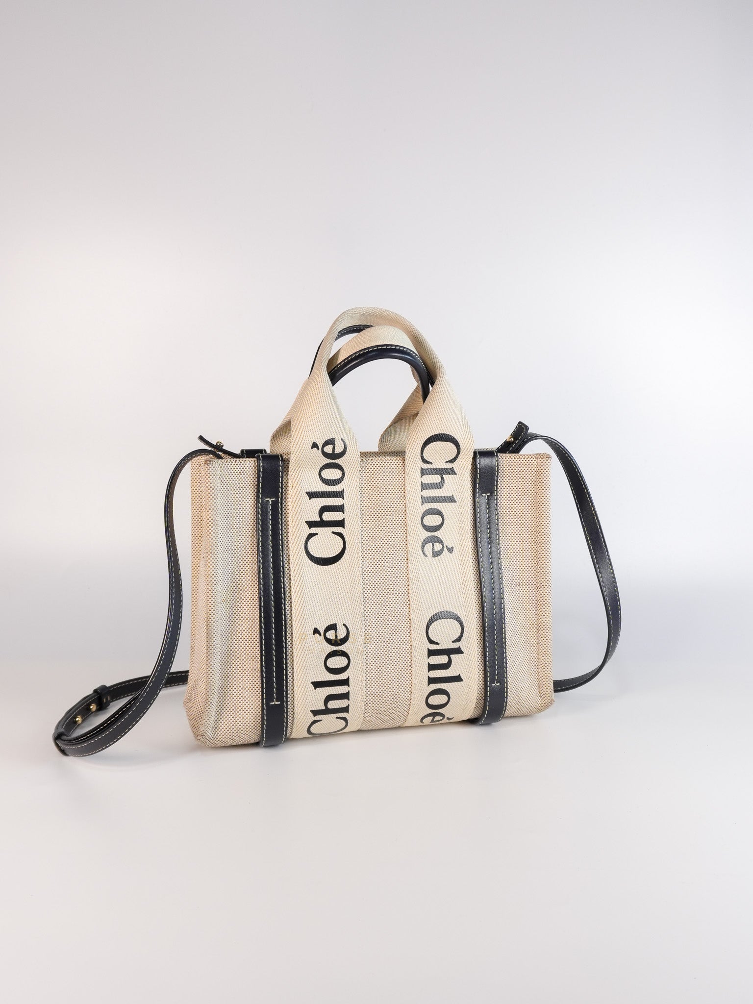 Woody Small Canvas Tote Bag | Purse Maison Luxury Bags Shop