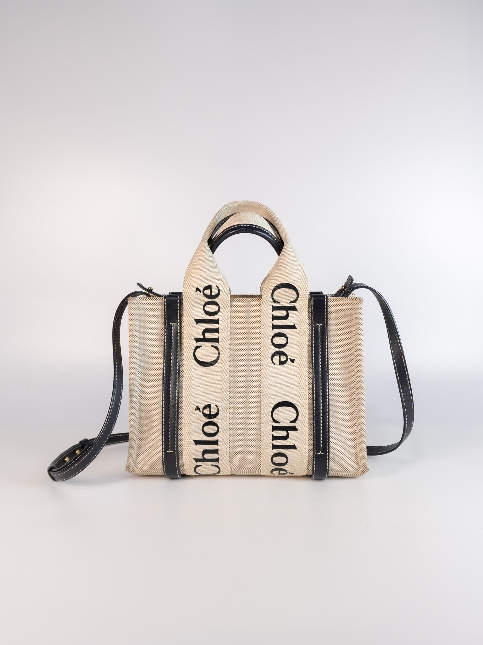 Woody Small Canvas Tote Bag | Purse Maison Luxury Bags Shop