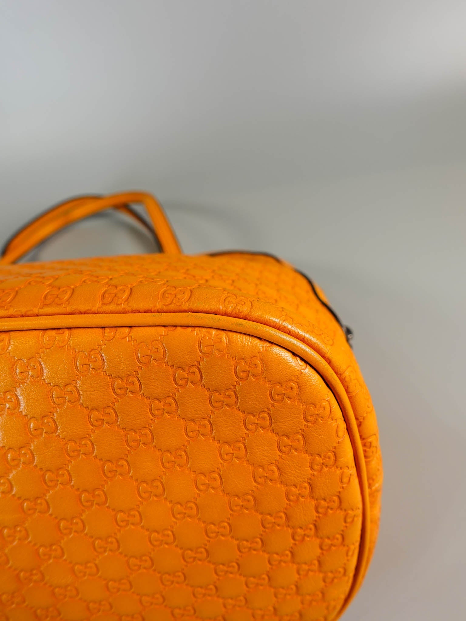 Yellow Medium Guccissima Leather Dome Bag | Purse Maison Luxury Bags Shop