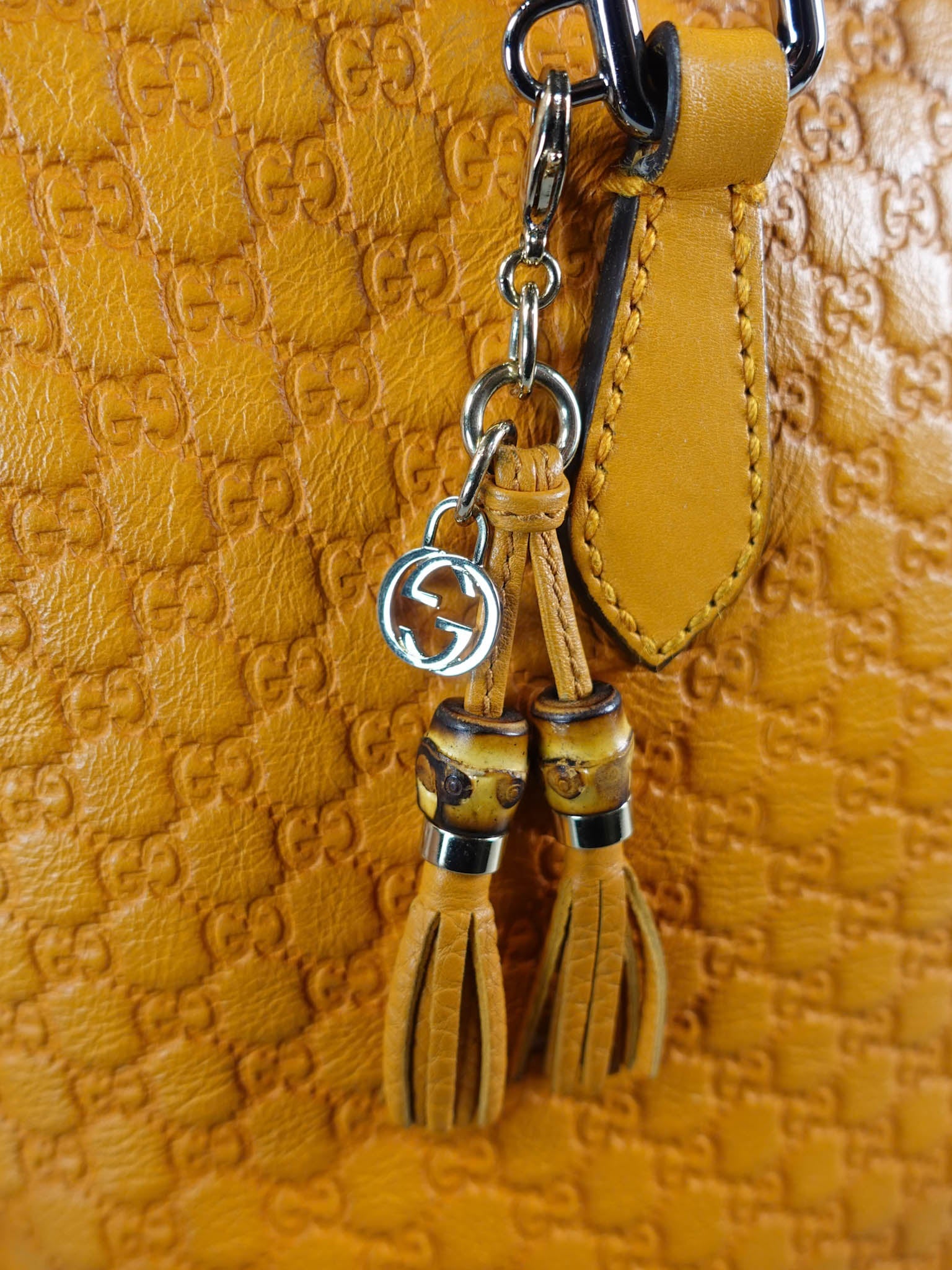 Yellow Medium Guccissima Leather Dome Bag | Purse Maison Luxury Bags Shop