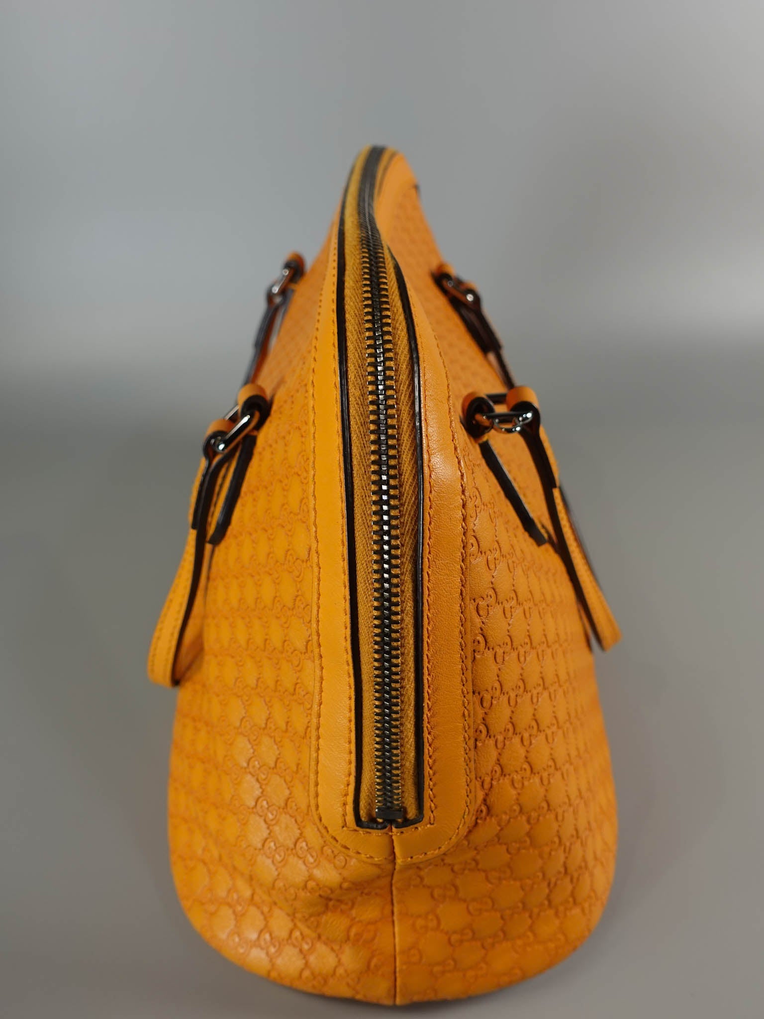 Yellow Medium Guccissima Leather Dome Bag | Purse Maison Luxury Bags Shop