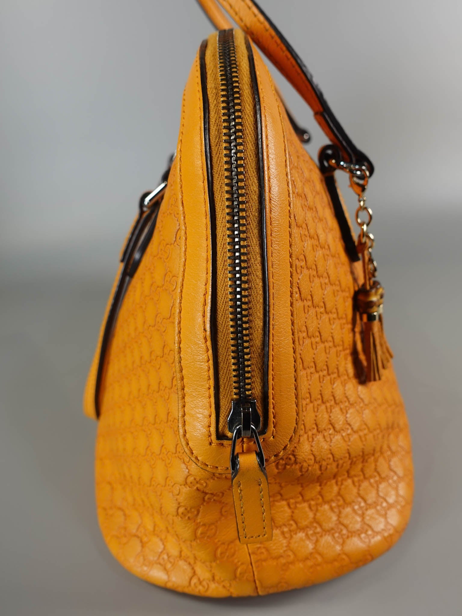 Yellow Medium Guccissima Leather Dome Bag | Purse Maison Luxury Bags Shop