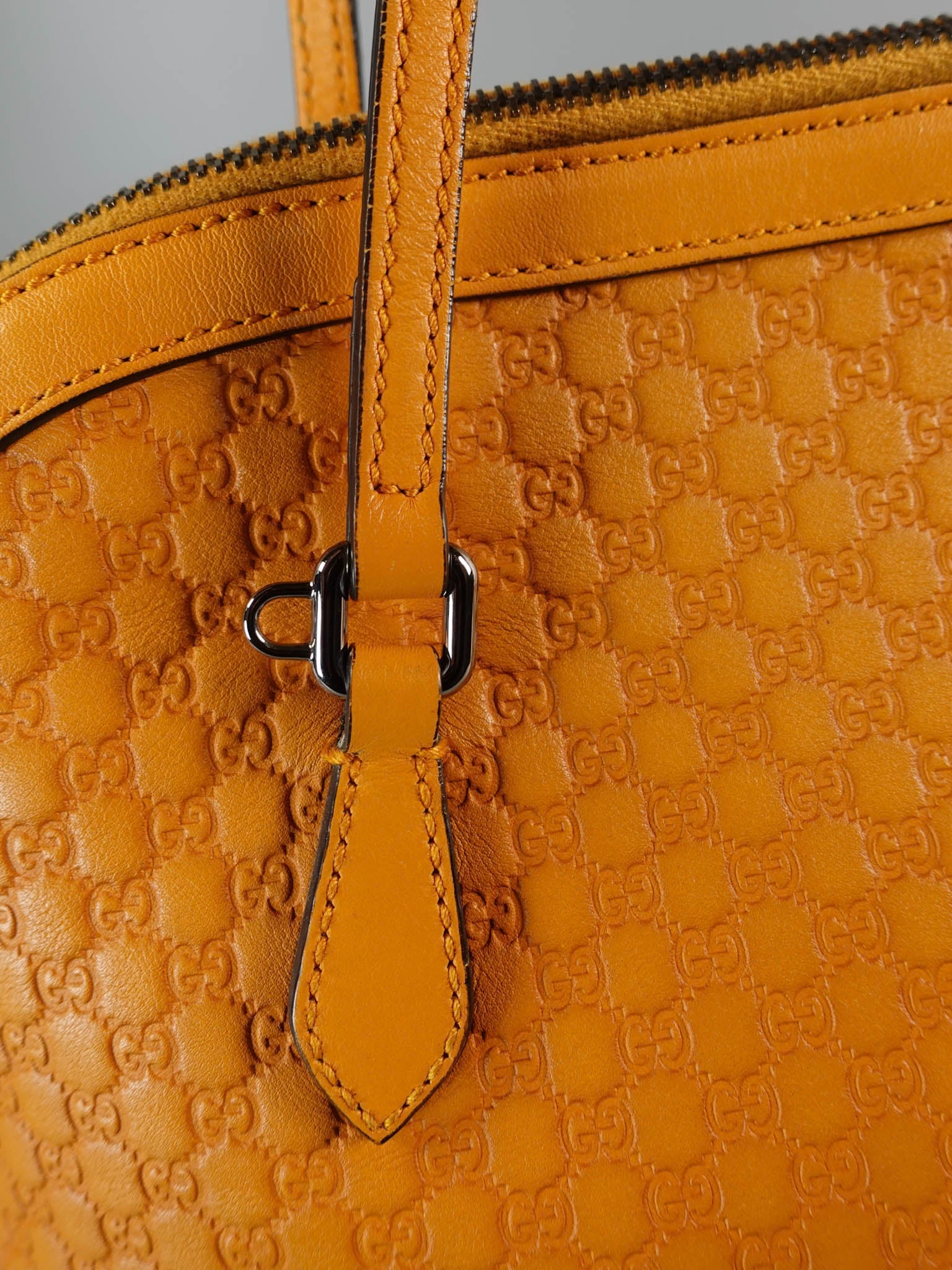 Yellow Medium Guccissima Leather Dome Bag | Purse Maison Luxury Bags Shop