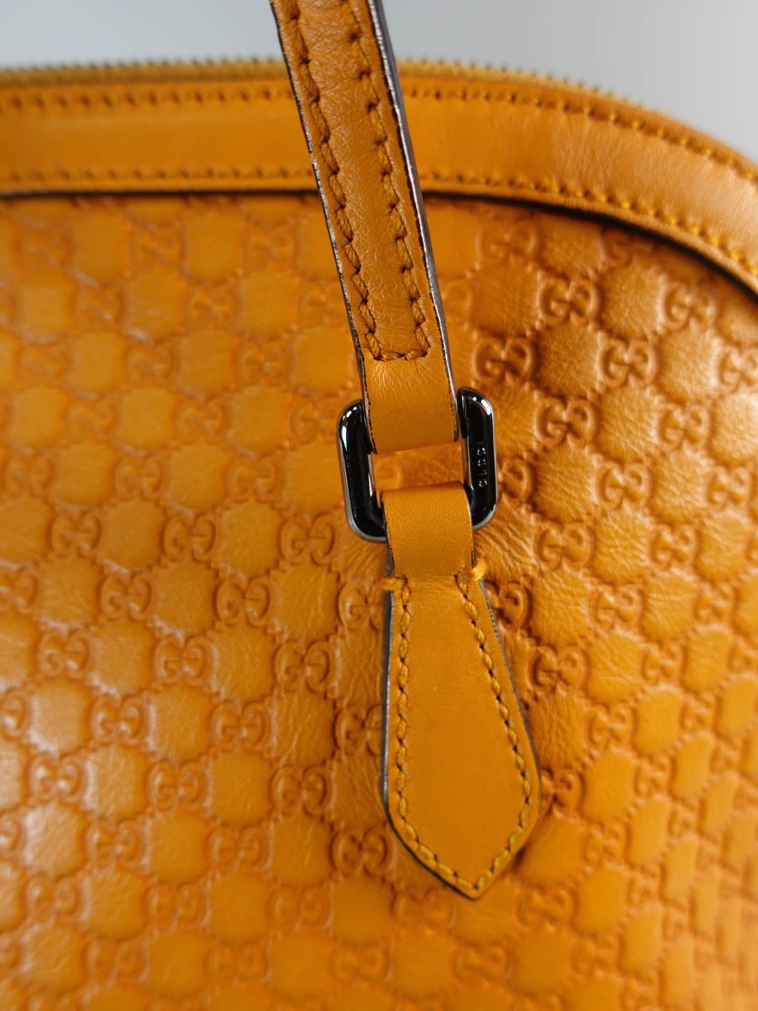 Yellow Medium Guccissima Leather Dome Bag | Purse Maison Luxury Bags Shop