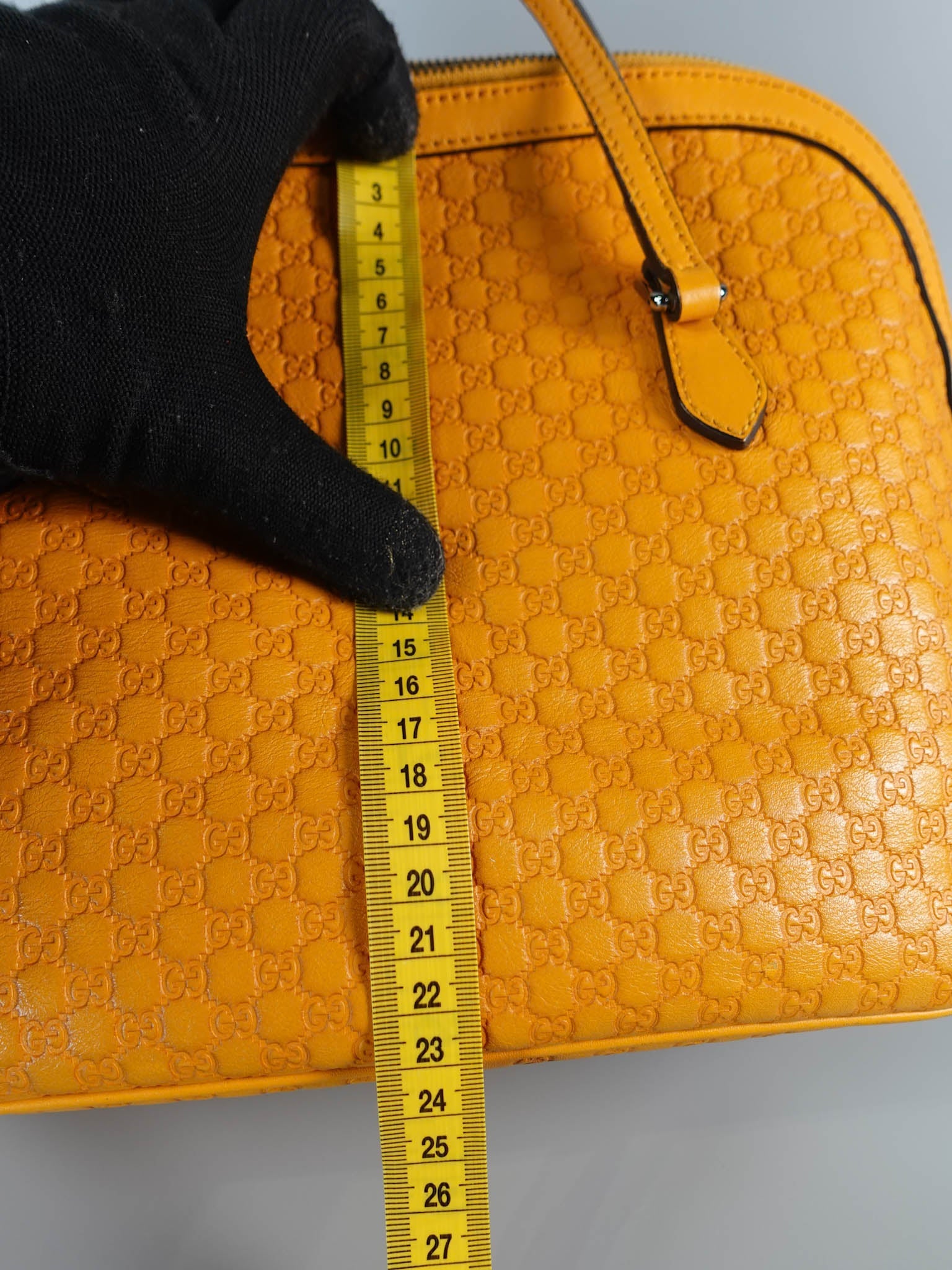 Yellow Medium Guccissima Leather Dome Bag | Purse Maison Luxury Bags Shop