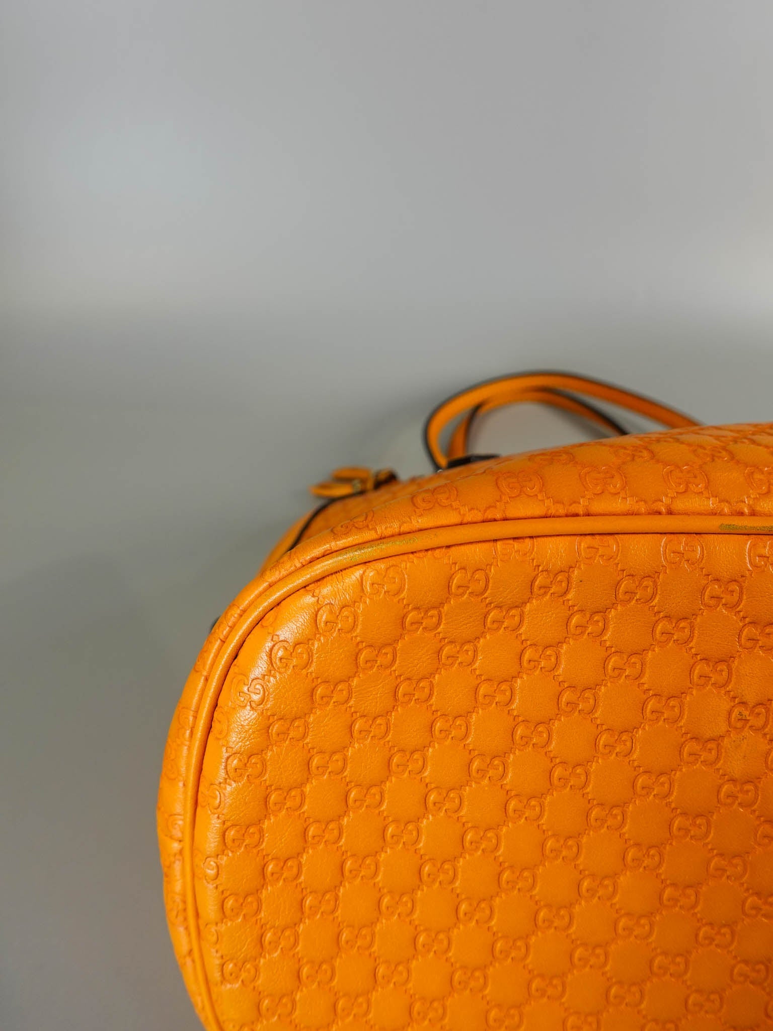 Yellow Medium Guccissima Leather Dome Bag | Purse Maison Luxury Bags Shop